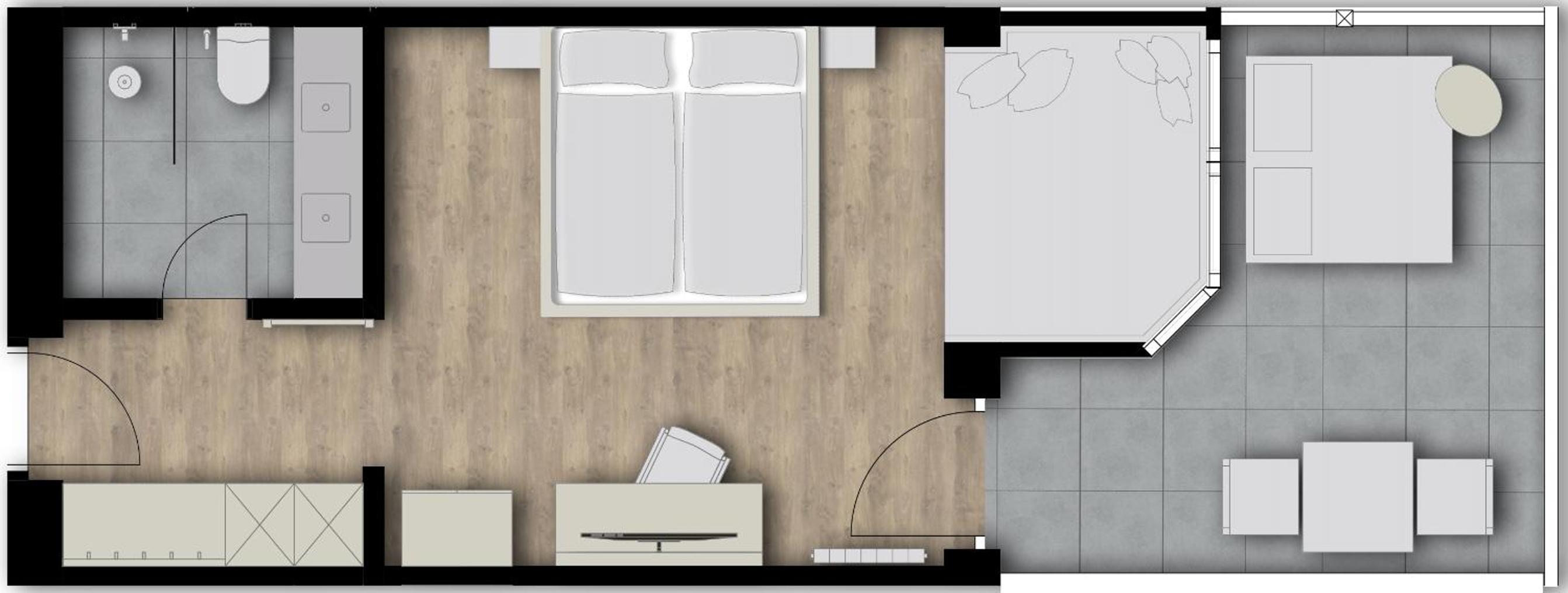 Double Room with Balcony - Photo 5