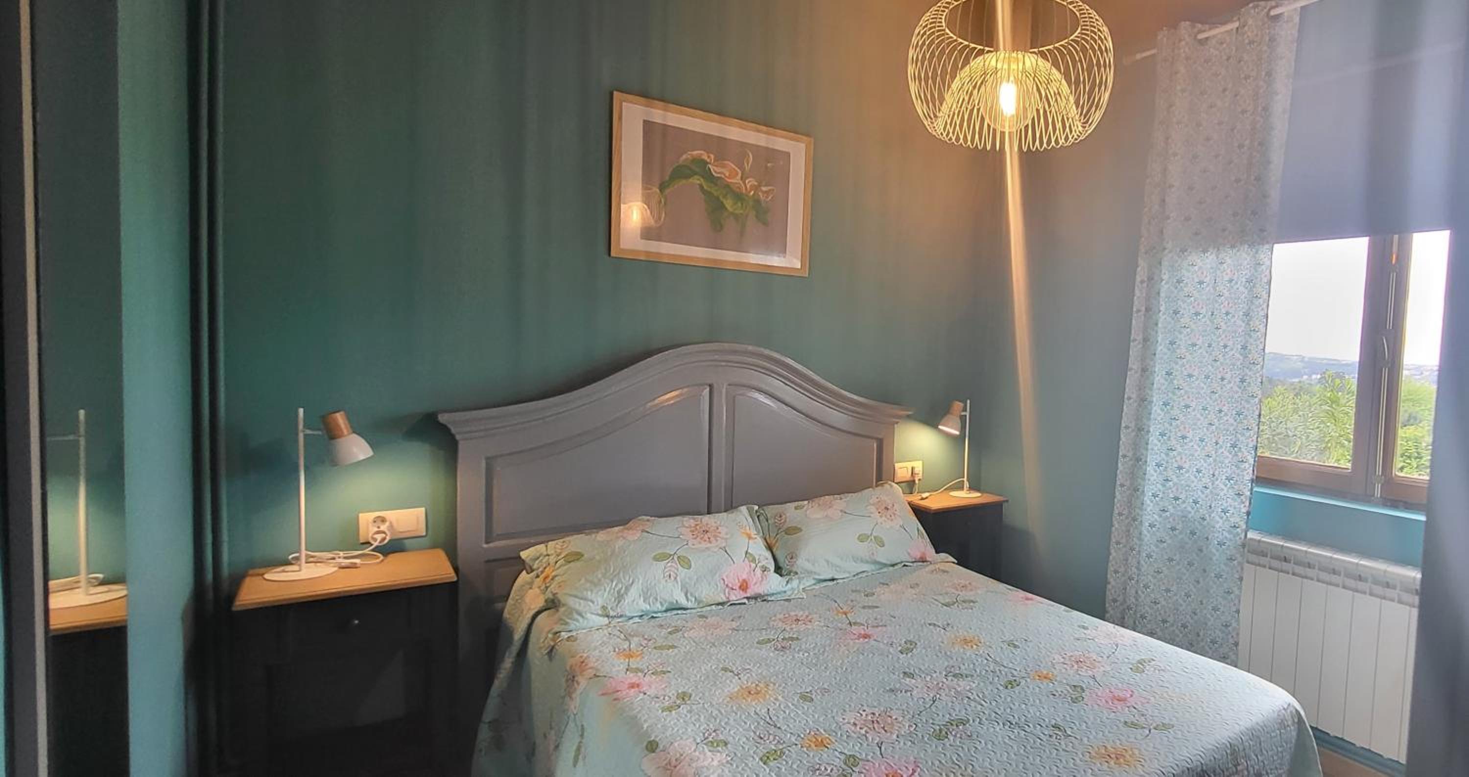 Apartamento con vista al jardín
