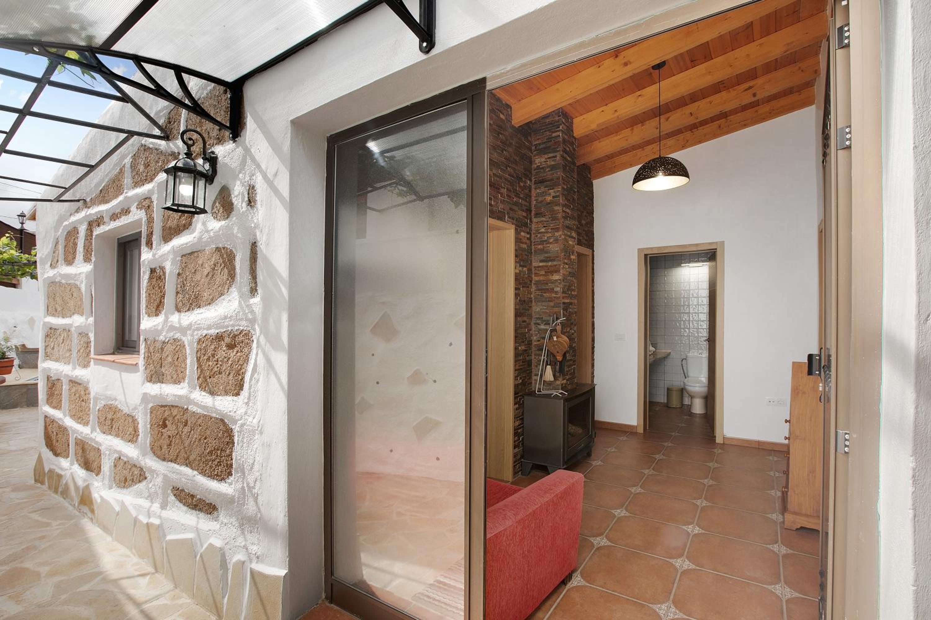 Casa de tres habitaciones