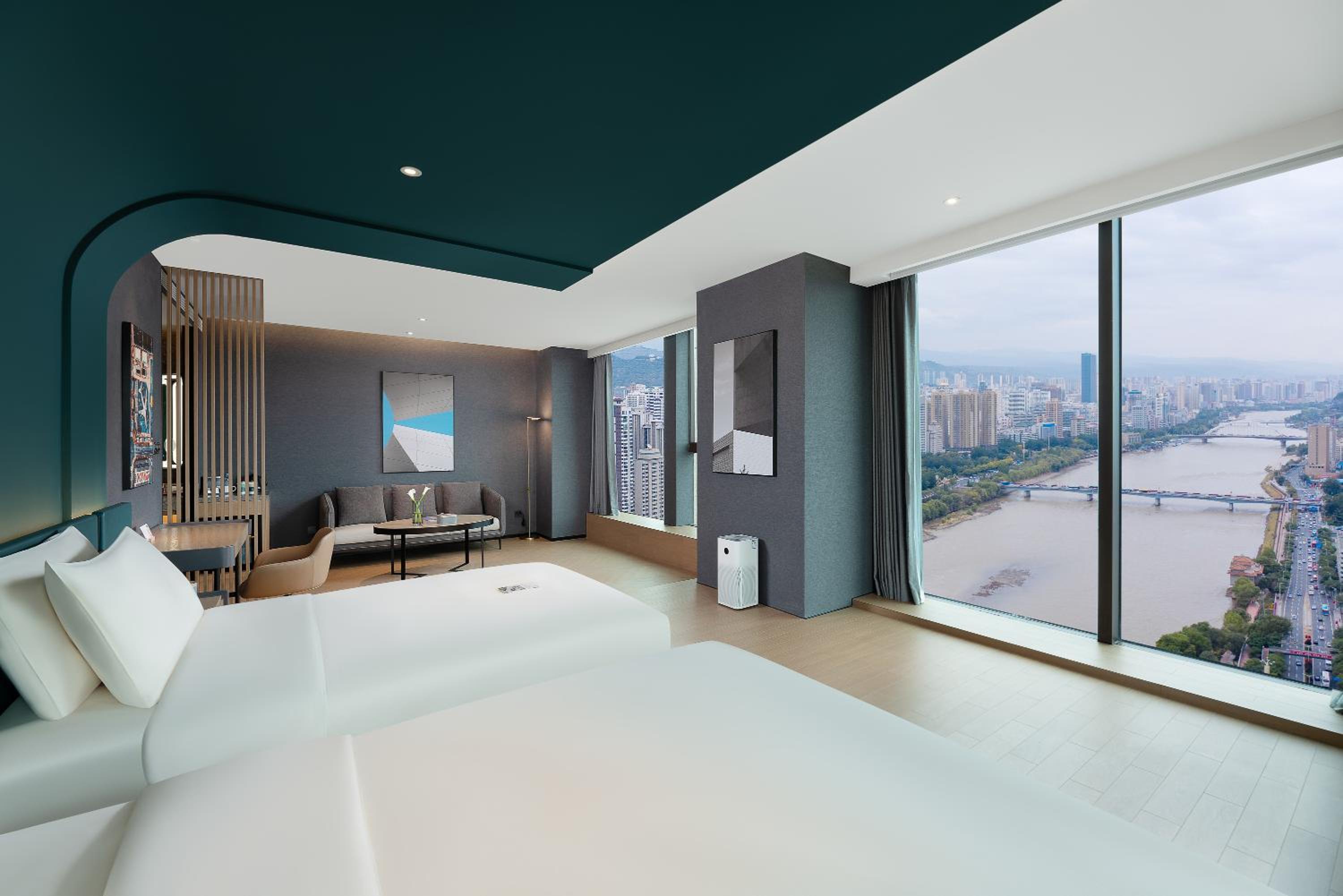Family Room with Bathroom