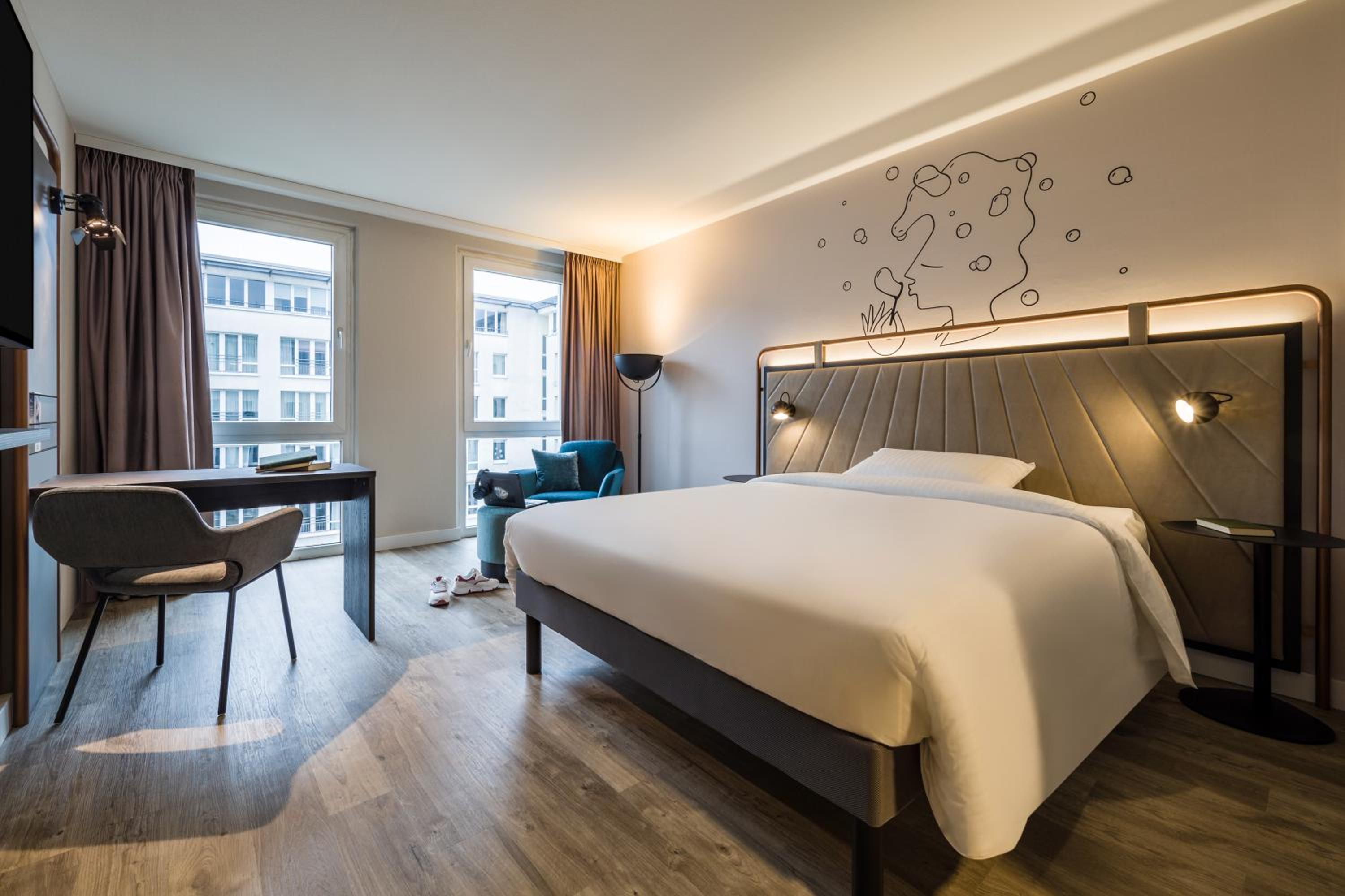 Superior room with 1 Sweet Bed 160x200 by ibis Styles - Photo 2