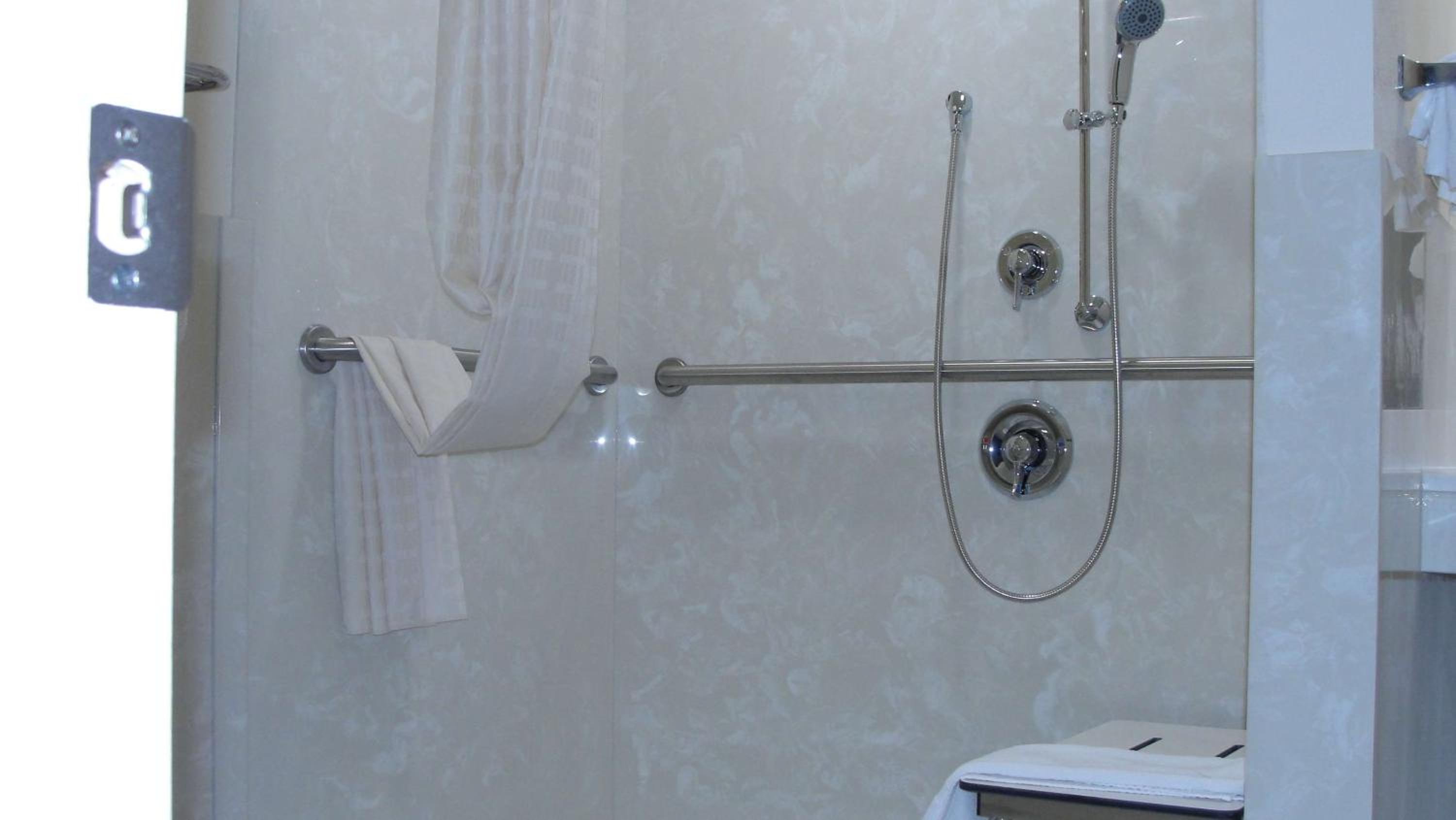 Queen Room with Roll-In Shower - Mobility Accessible/Non-Smoking - Photo 4