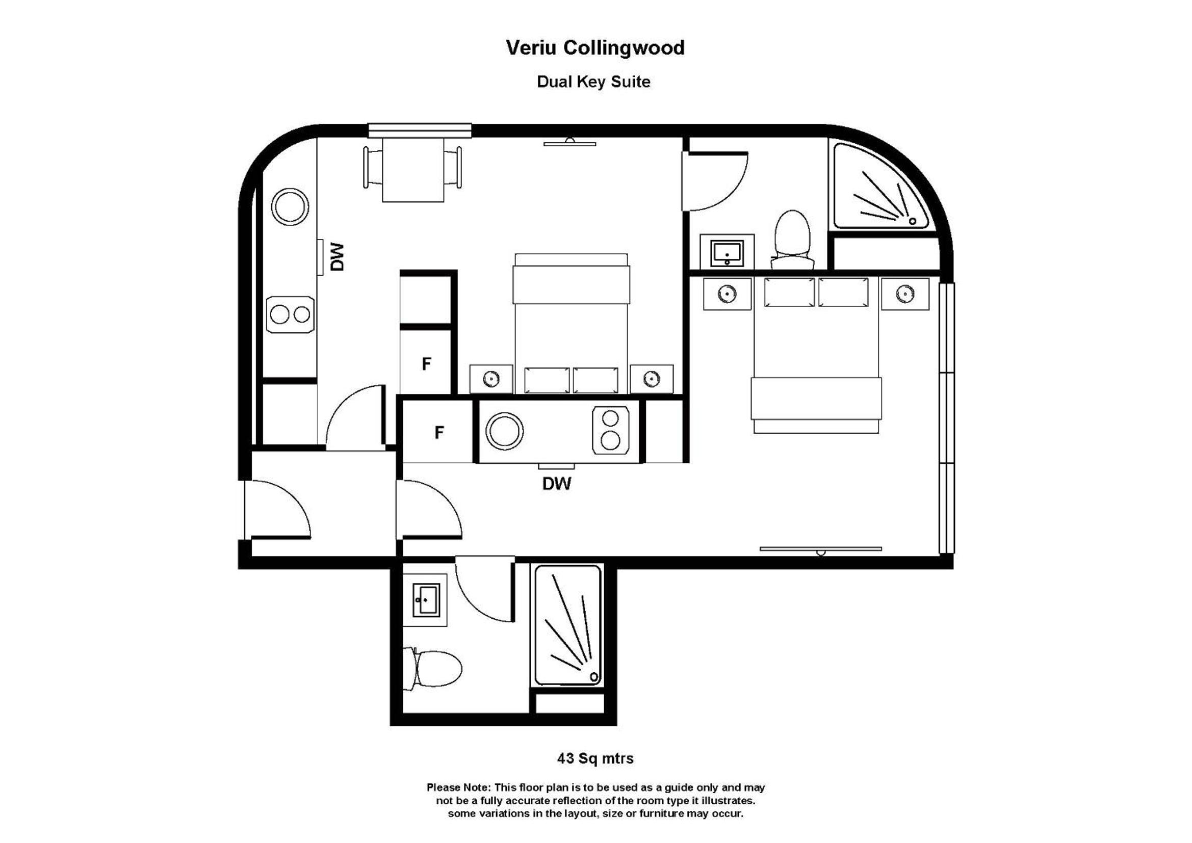 Adjoining Veriu Suites
