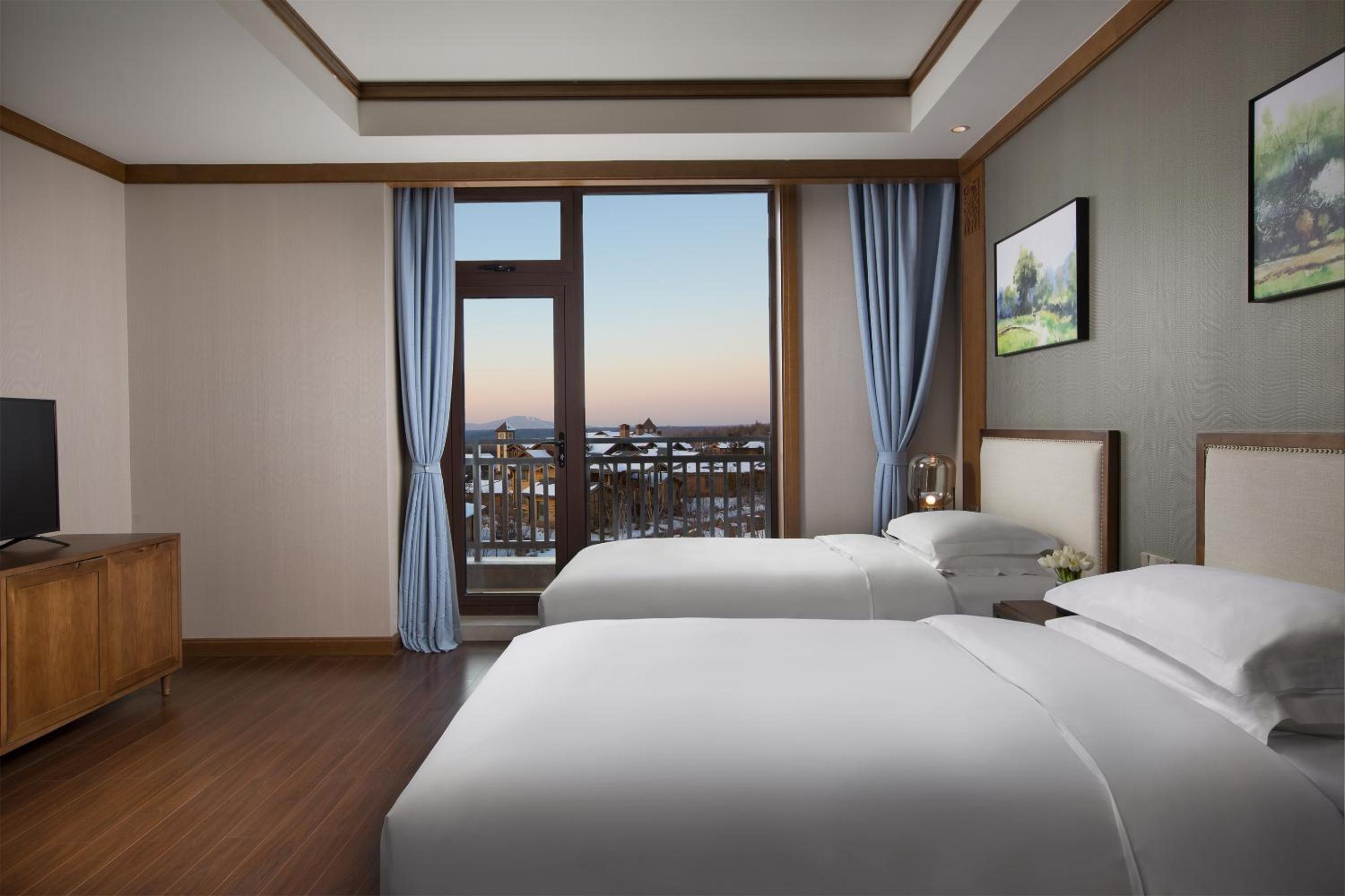 Swiss One-Bedroom Twin Suite with Mountain View photo 3