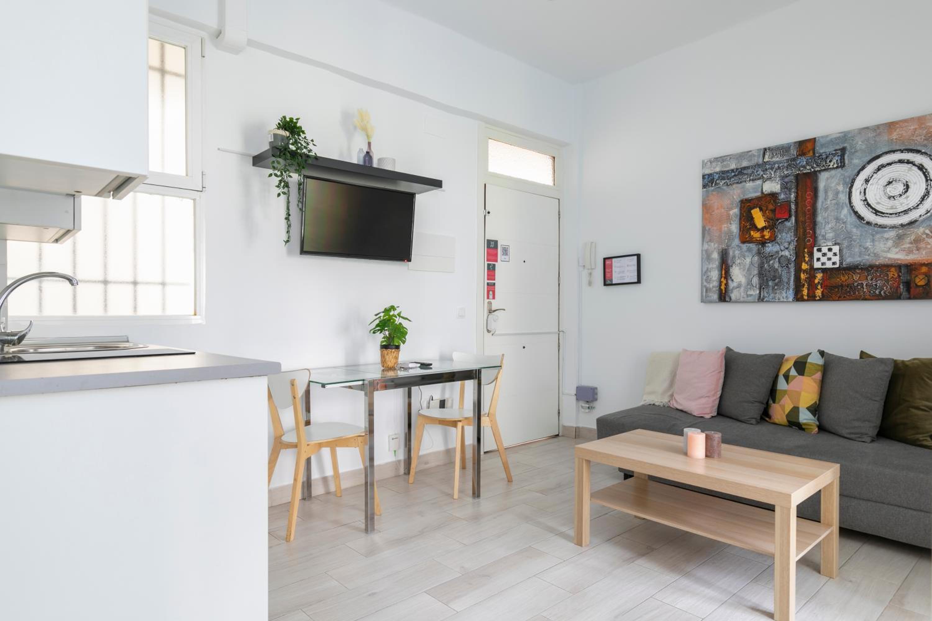 Apartamento de dos habitaciones