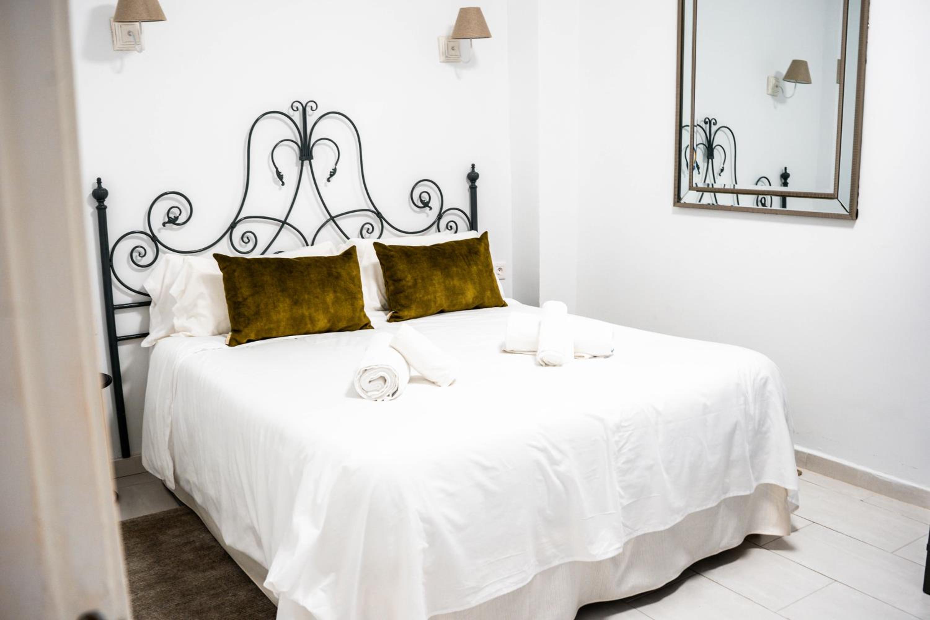 Apartamento con vista al jardín