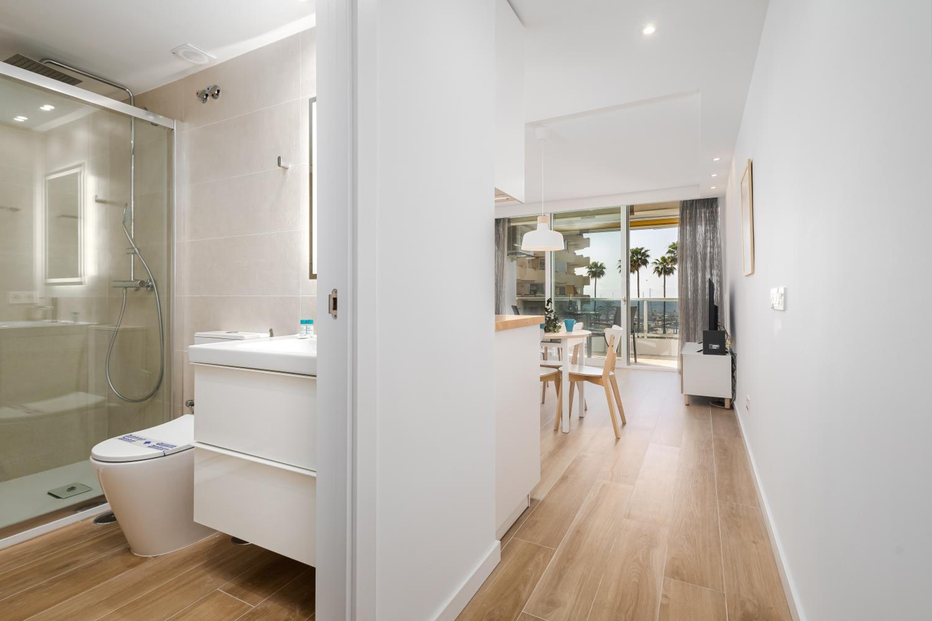 Apartamento con vista al mar