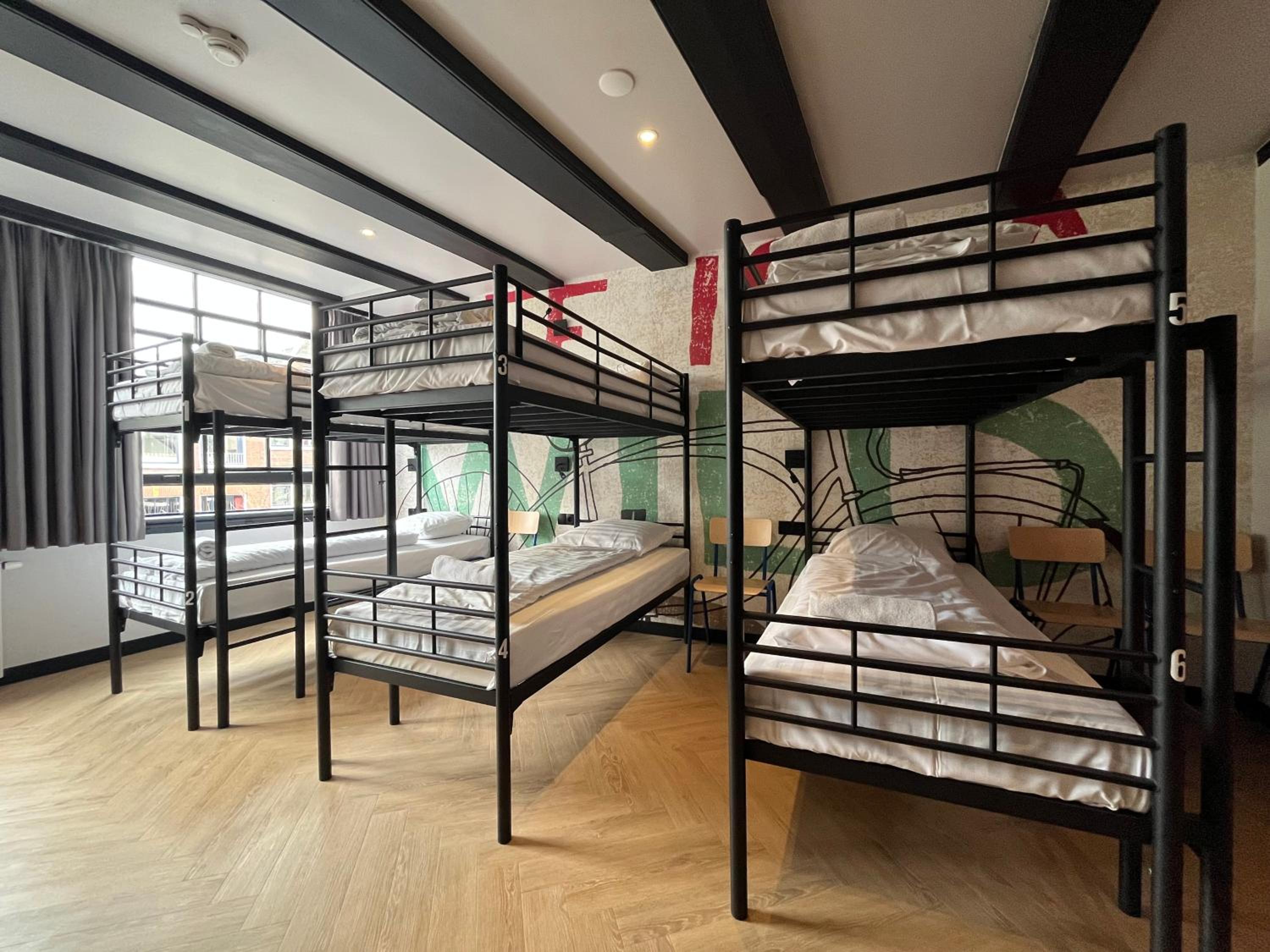 Bed in 8-Bed Female Dormitory Room