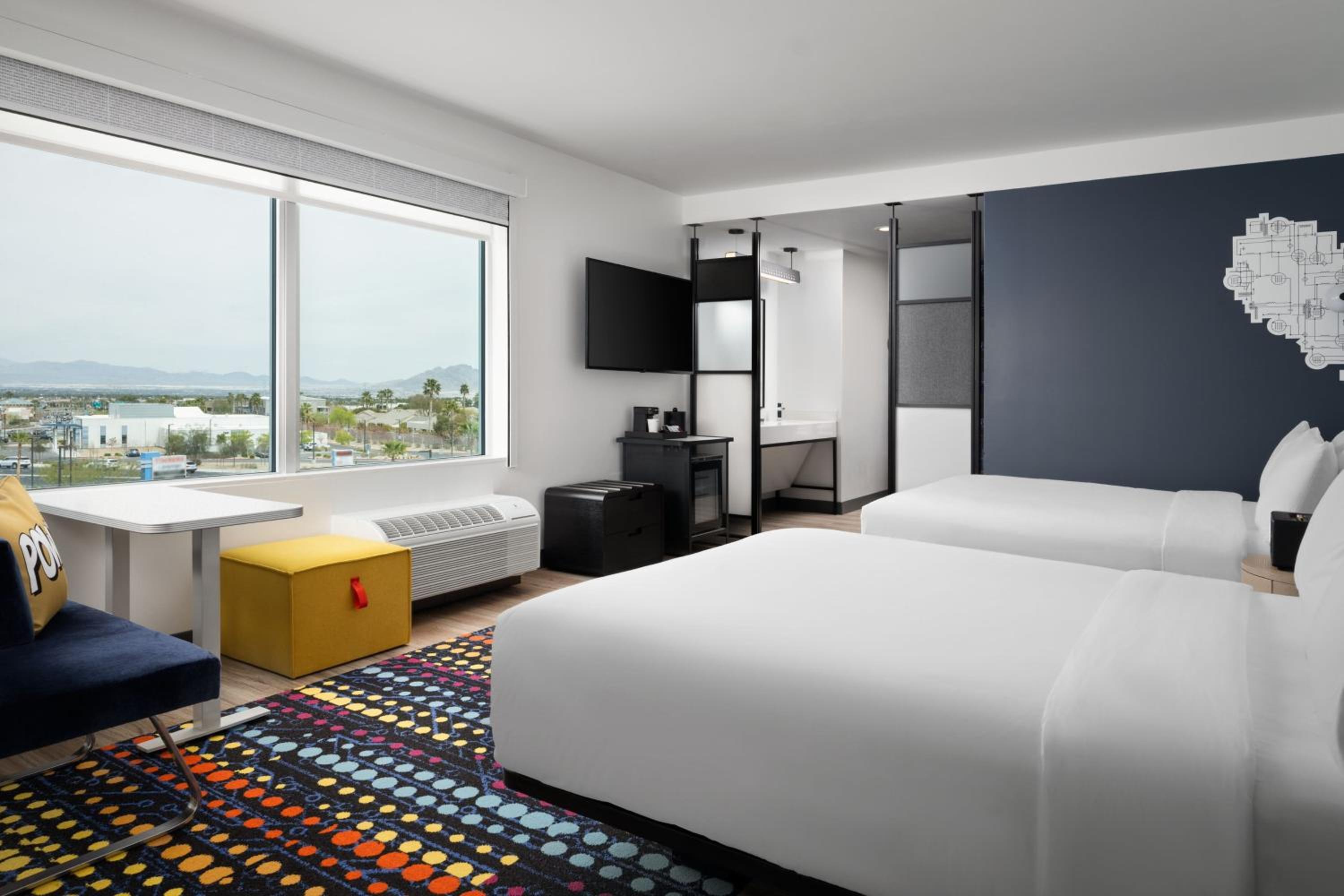 Queen Room with Two Queen Beds, Mobility and Hearing Accessible Transfer Shower - Photo 8