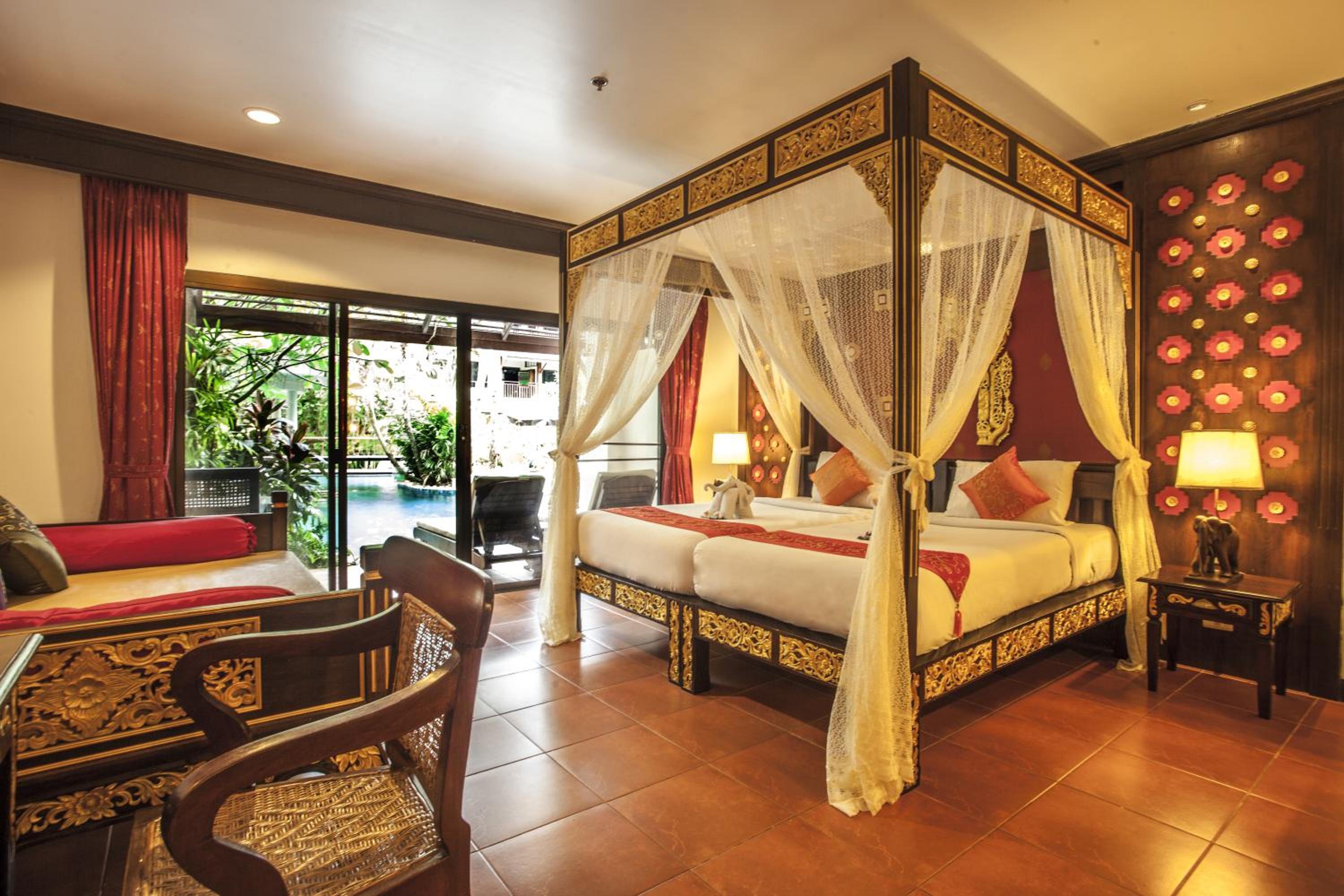 Experience luxury in our beautifully designed hotel room!
