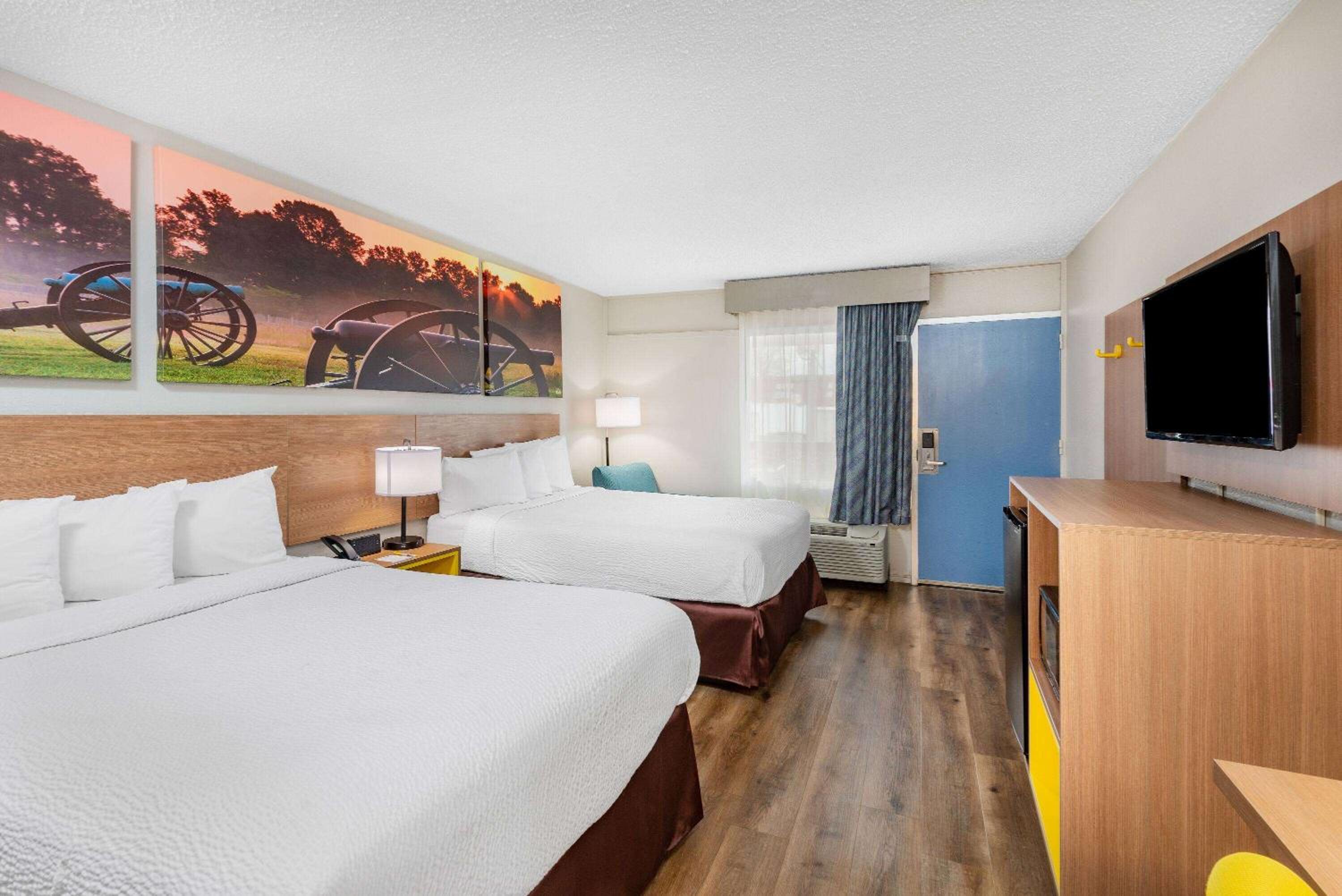 2 Double Beds Non Smoking - Photo 2