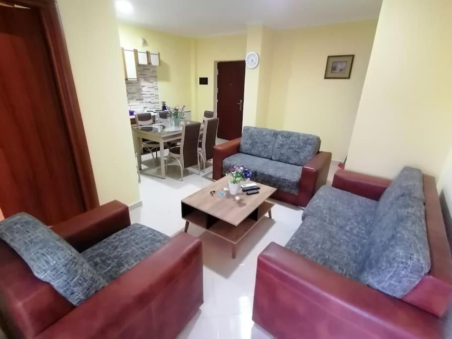 Two-Bedroom Apartment with Balcony and Terrace