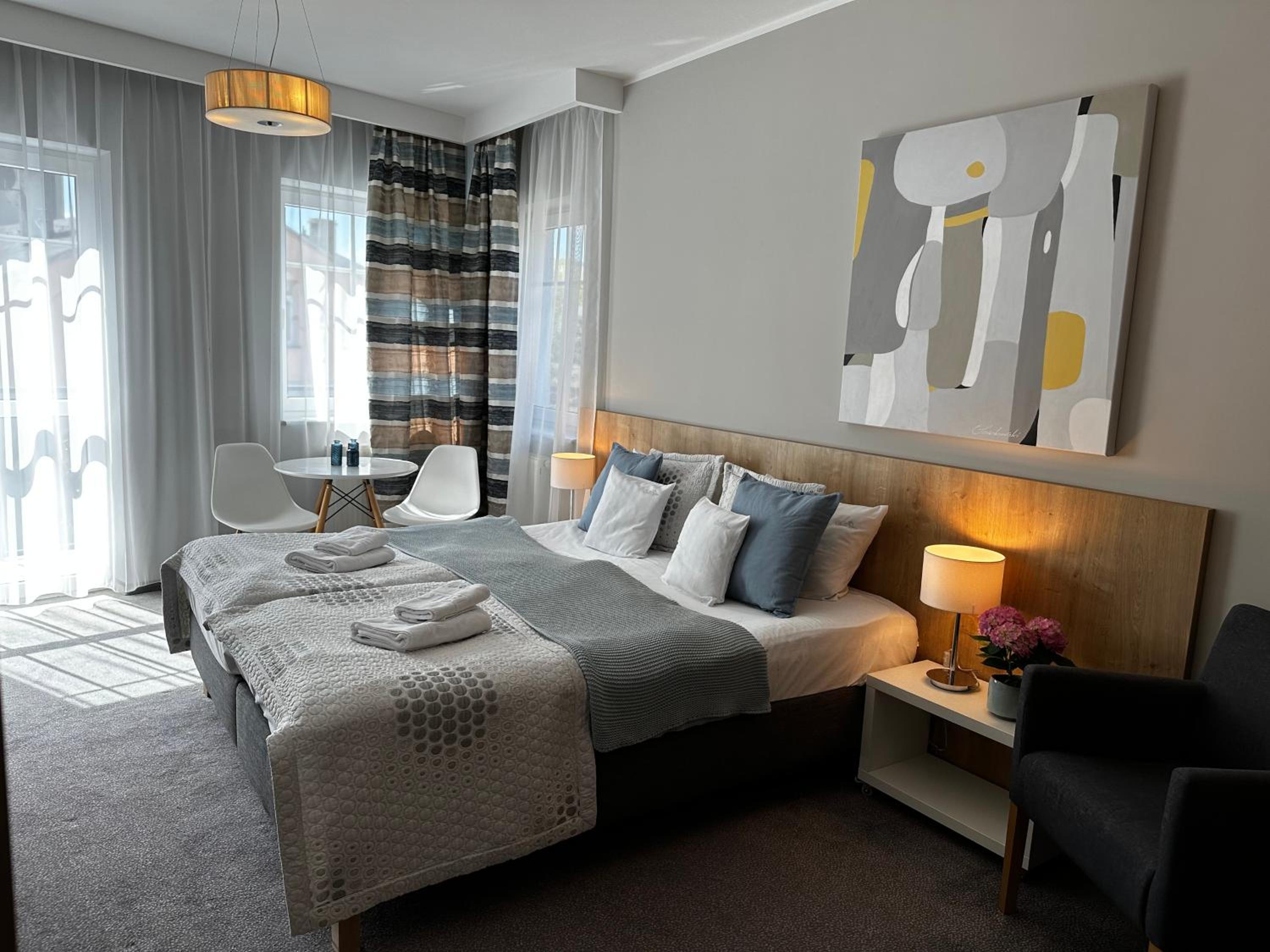 Two-Bedroom Apartment with Balcony
