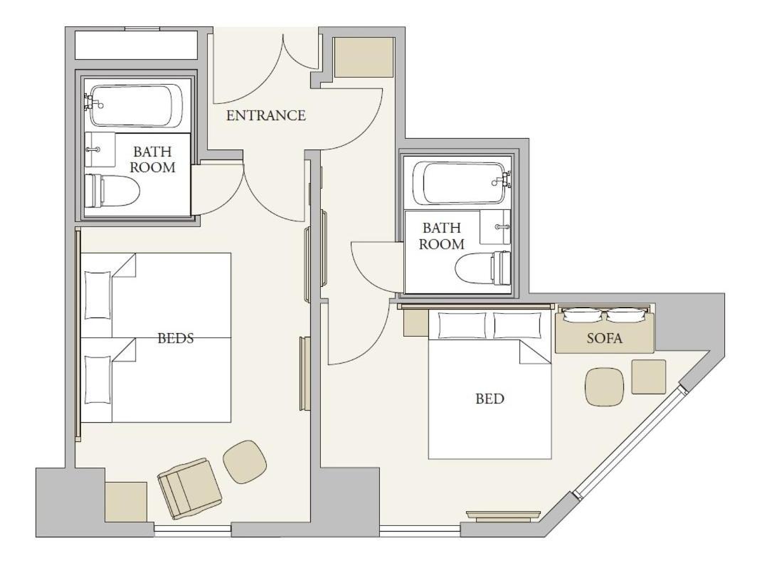 Adjoining Family Room (1 Double Room and 1 Twin Room) photo 3