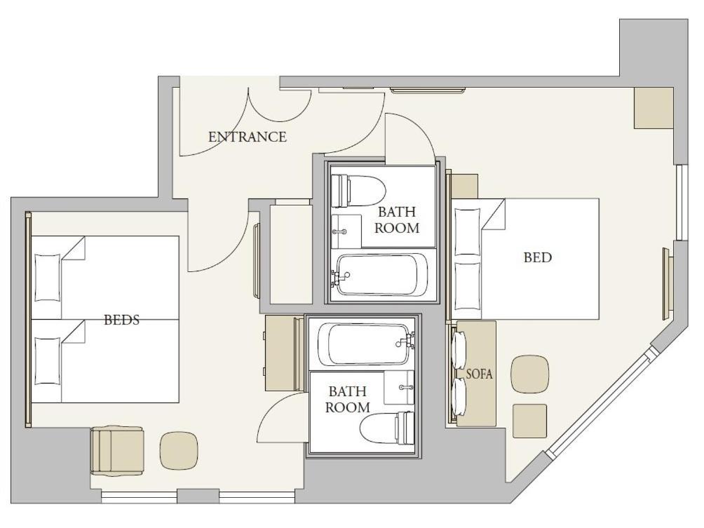 Adjoining Family Room (1 Double Room and 1 Twin Room) photo 2