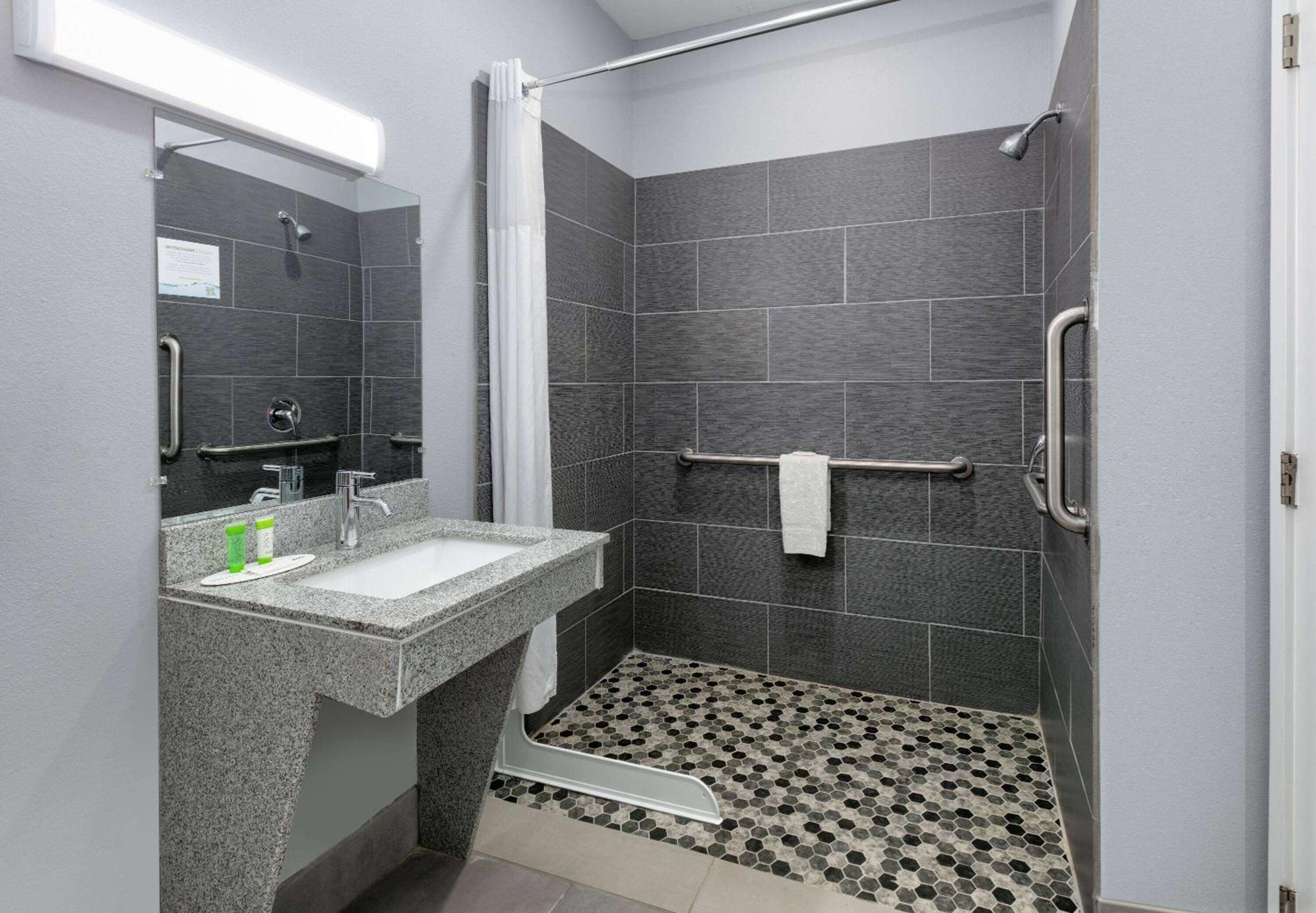 1 King Bed, Mobility/Hearing Impaired Accessible Efficiency Room, Non-Smoking - Photo 4