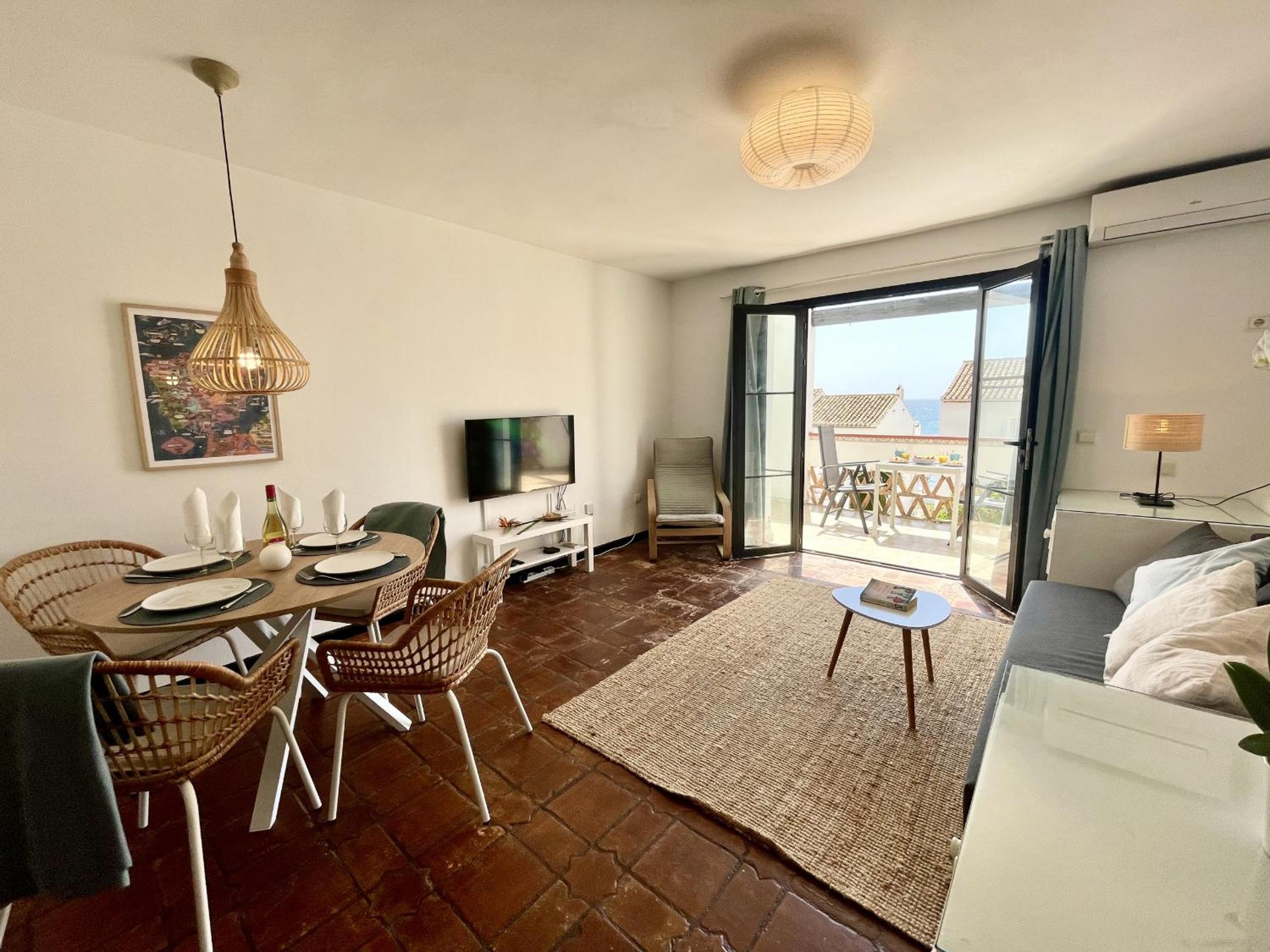 Apartamento con vista al mar