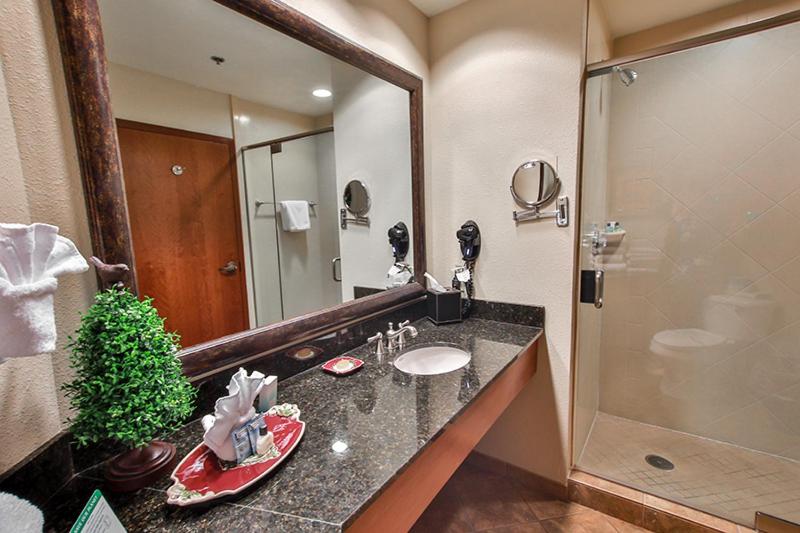 King Bed Mini-suite with Jaccuzzi, Fireplace, and Sleeper Sofa photo 2