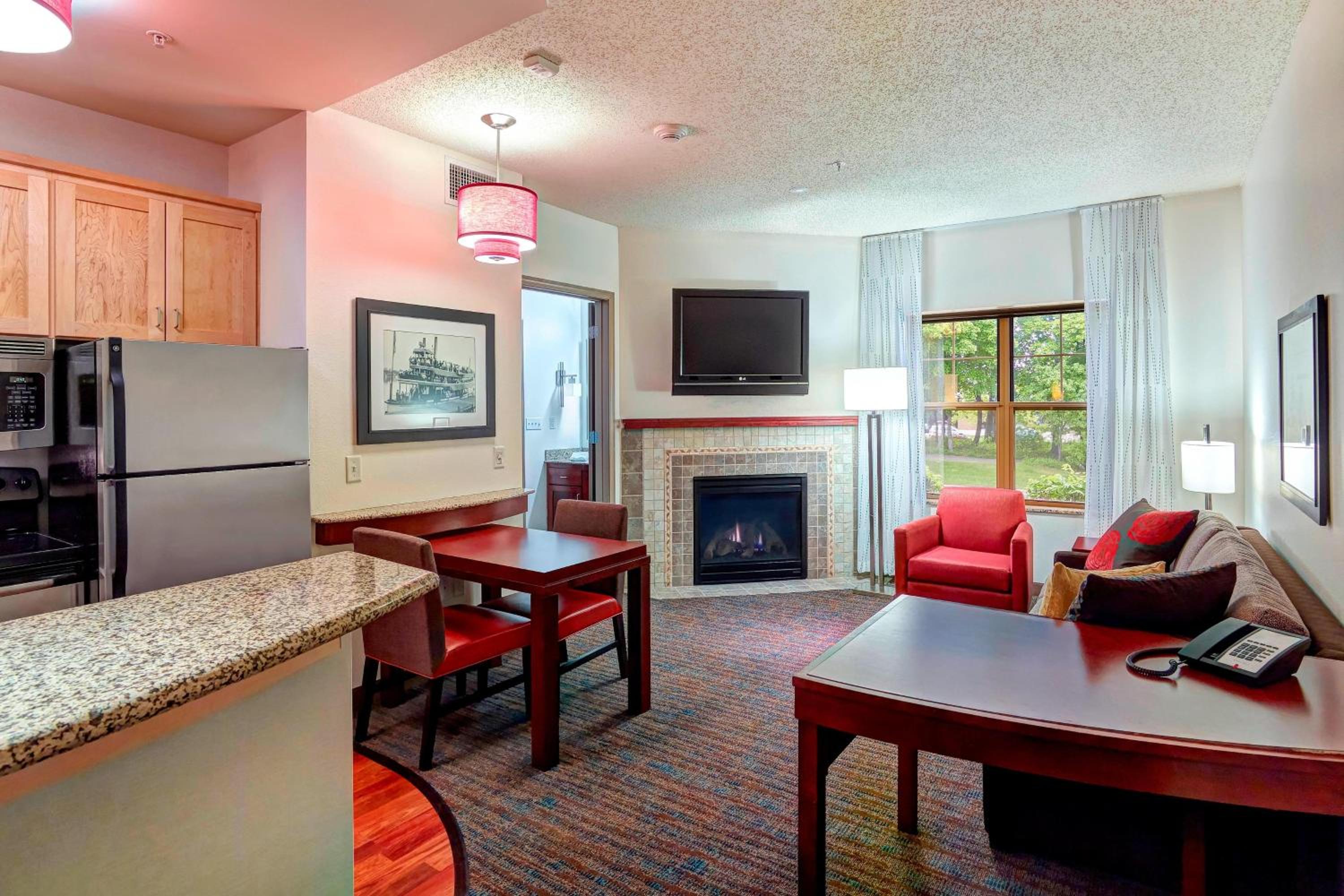 One-Bedroom King Suite with Sofa Bed and Fireplace - Photo 1