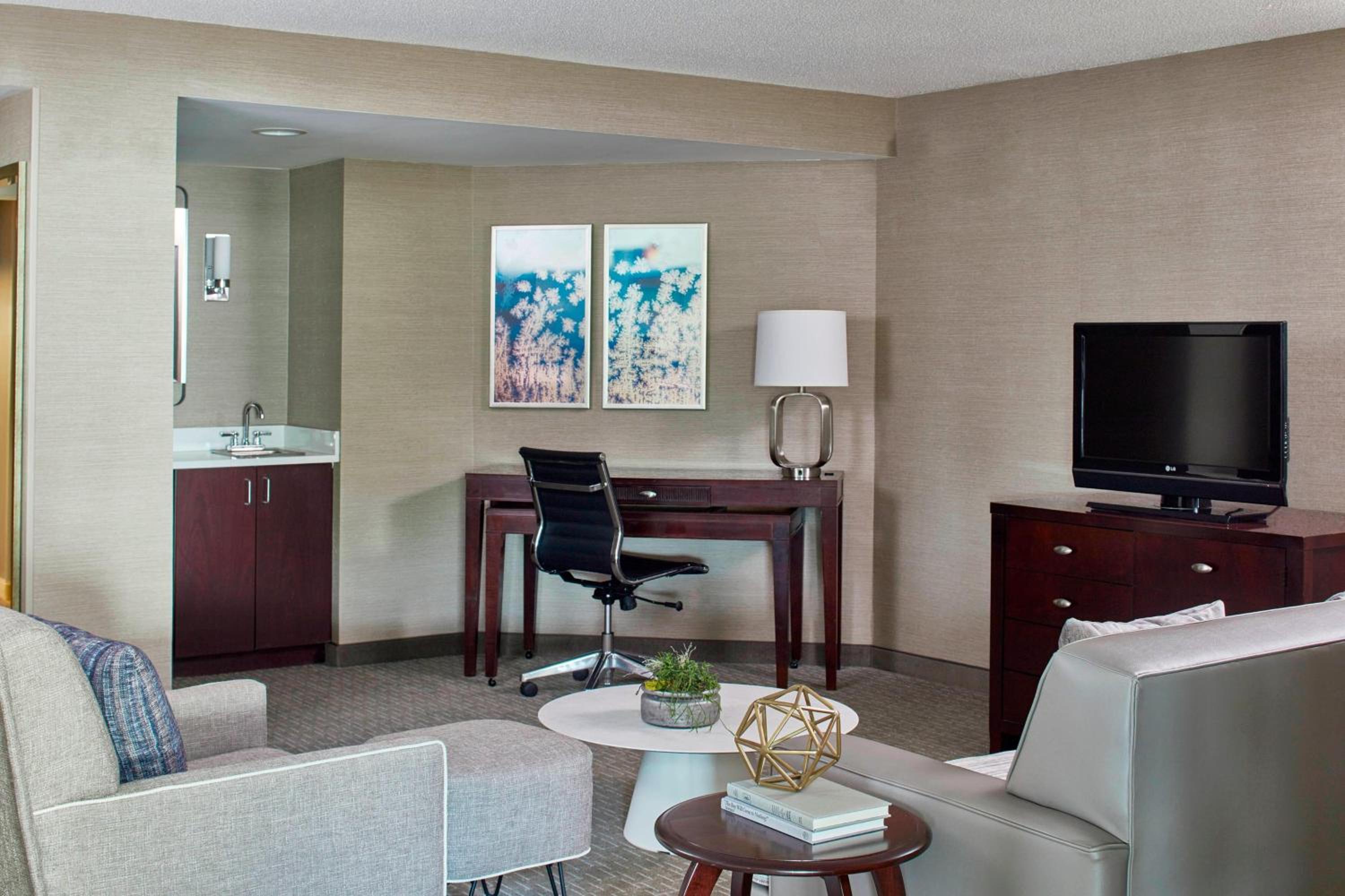 Larger Suite, 1 King, Sofa bed - Photo 13