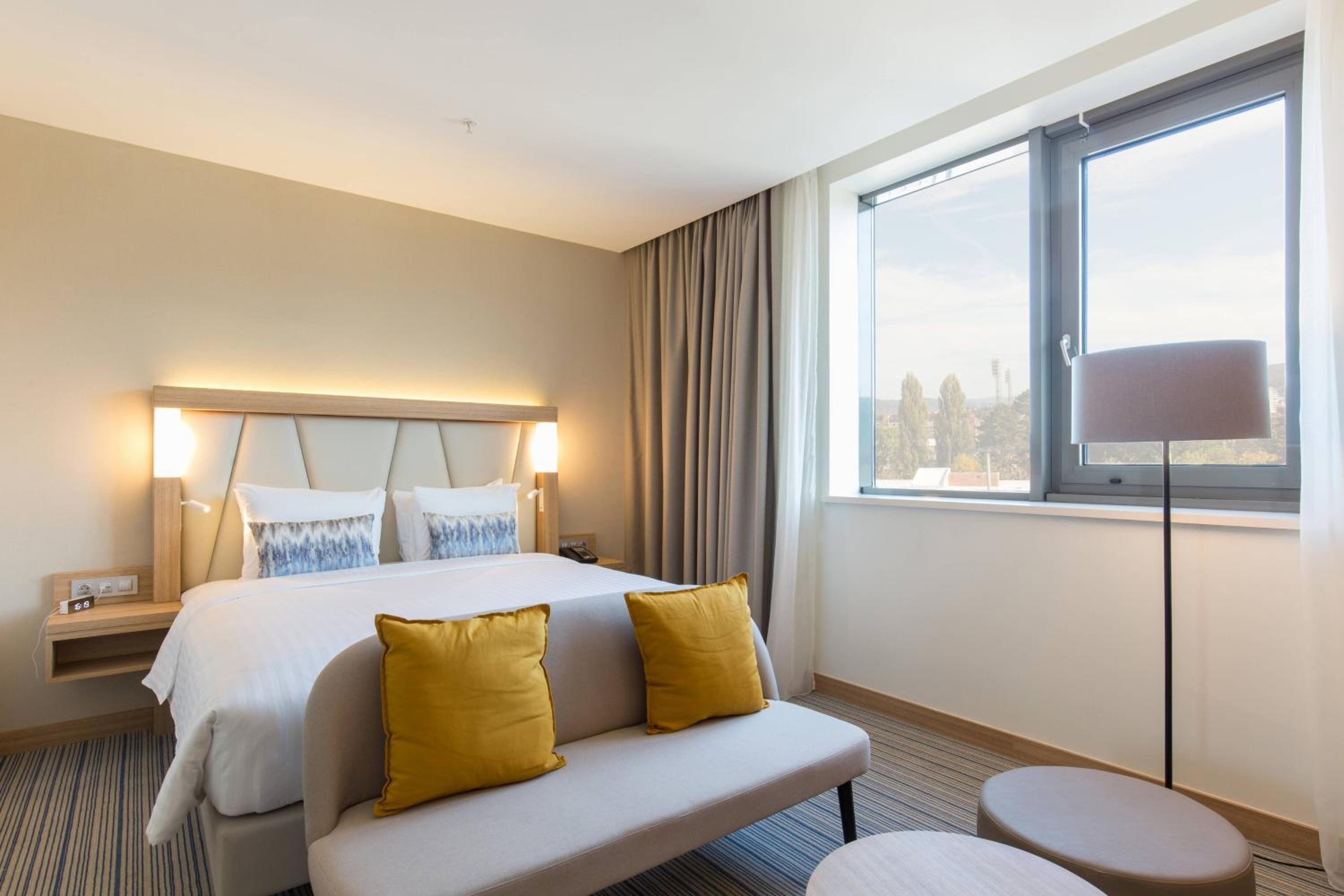 Deluxe, Guest room, 1 King, City view - Photo 5