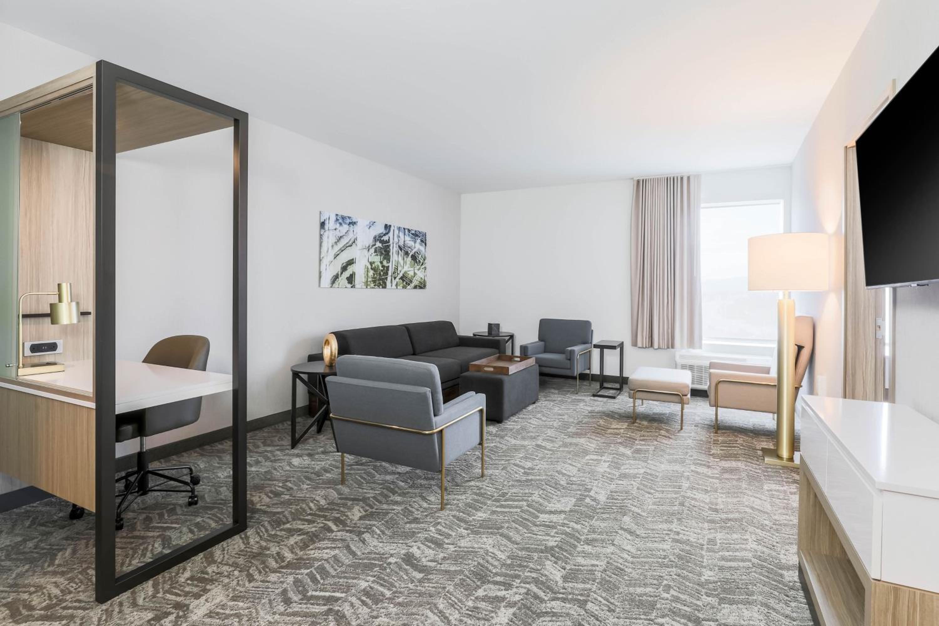 One-Bedroom King Suite with Transfer Shower and Roll-In Shower - Mobility Access - Photo 2