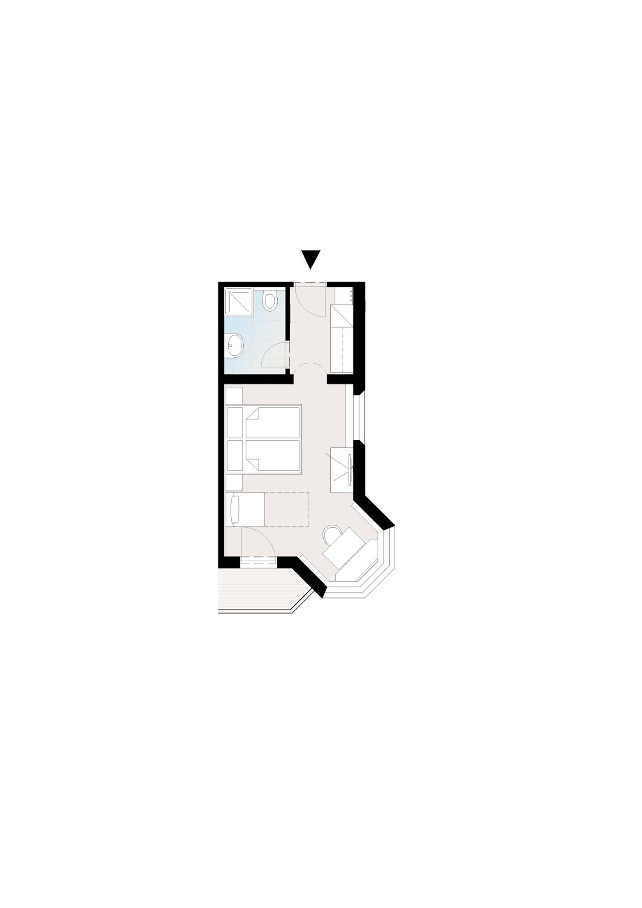 Double or Twin Room with Balcony photo 2