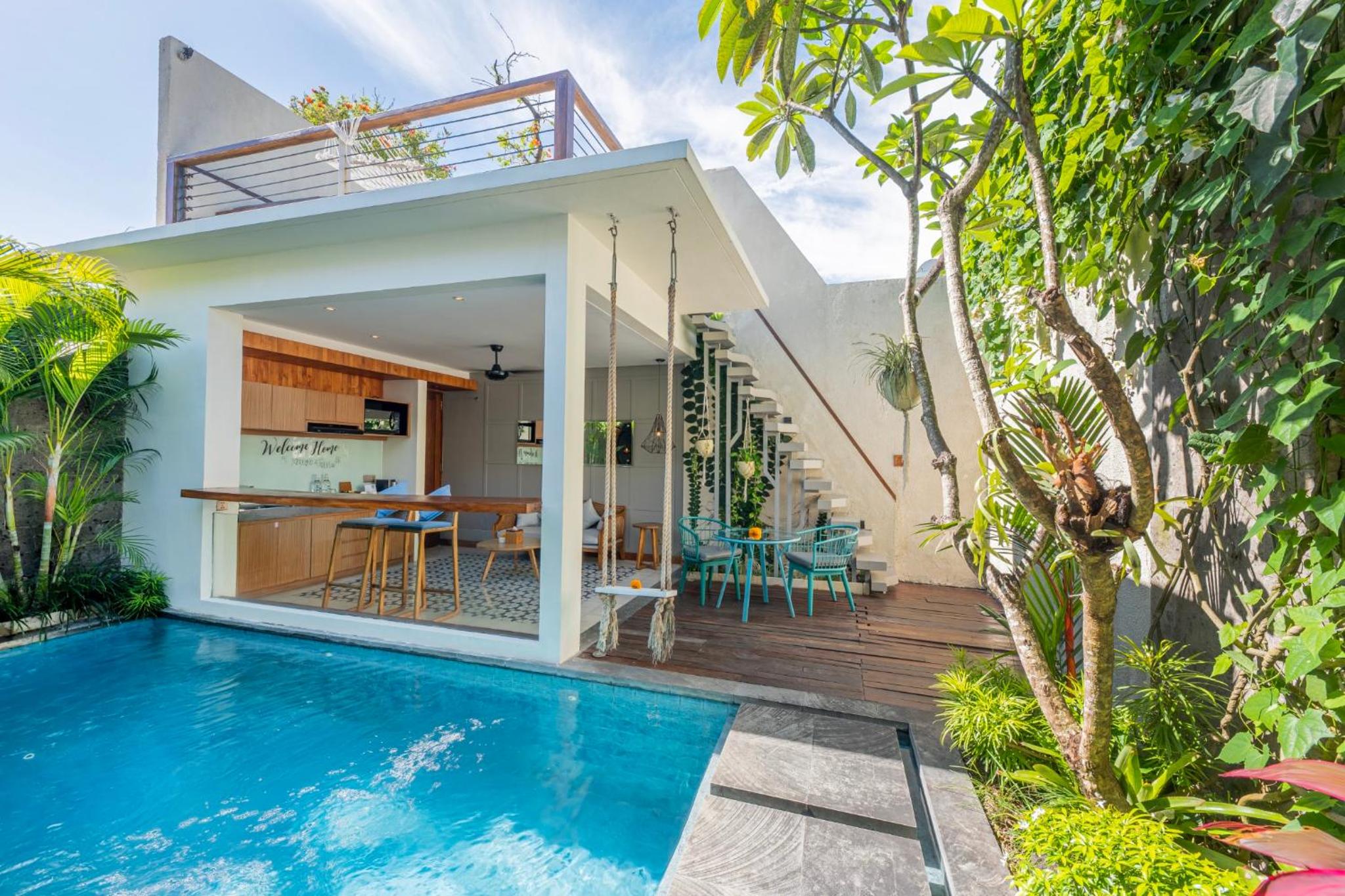 One-Bedroom Villa with Private Pool and Floating Bathtub - Photo 15