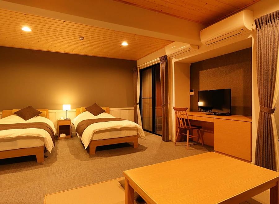 Japanese style twin room with open-air bath typeB
