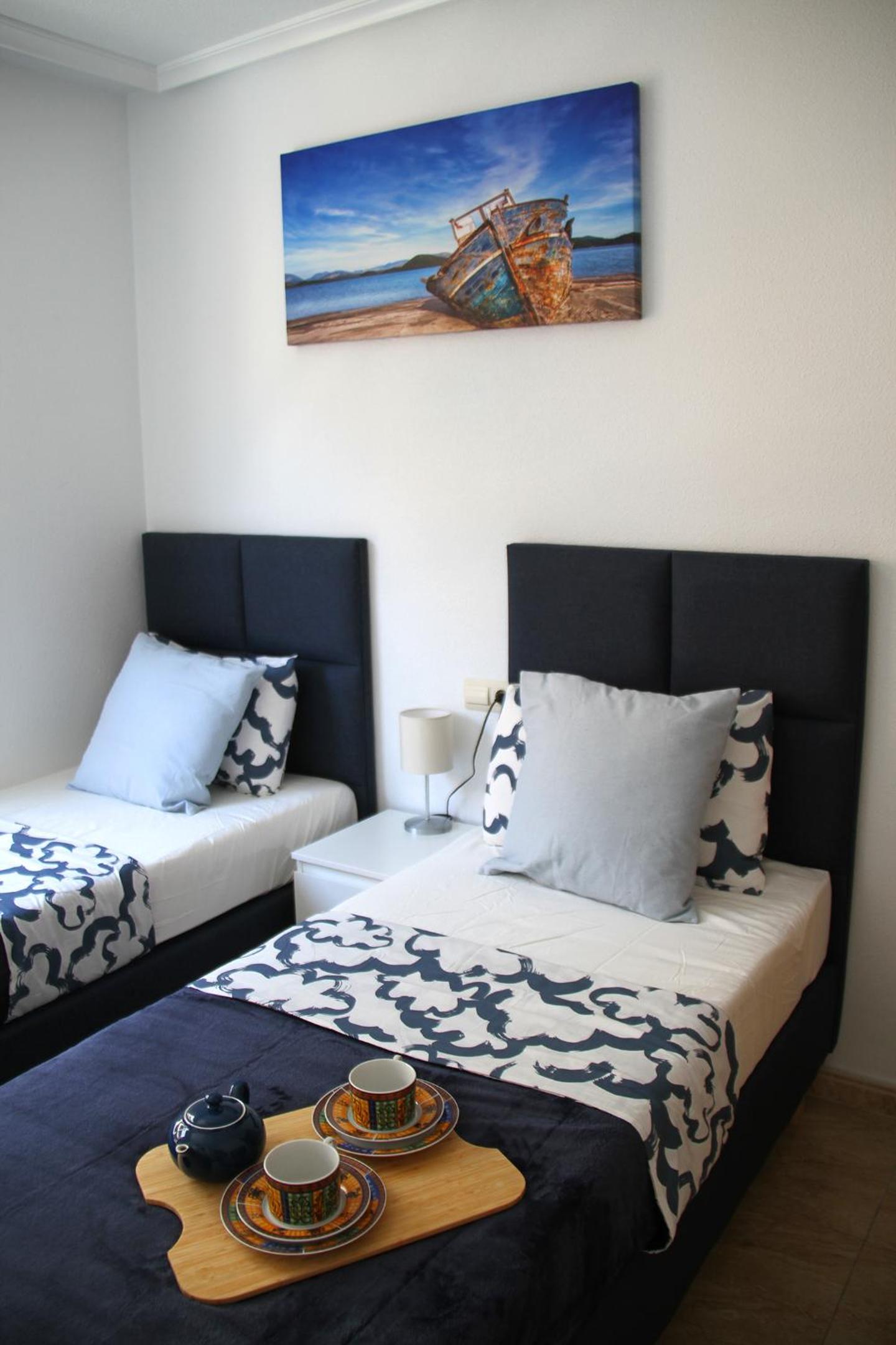 Apartamento de dos habitaciones