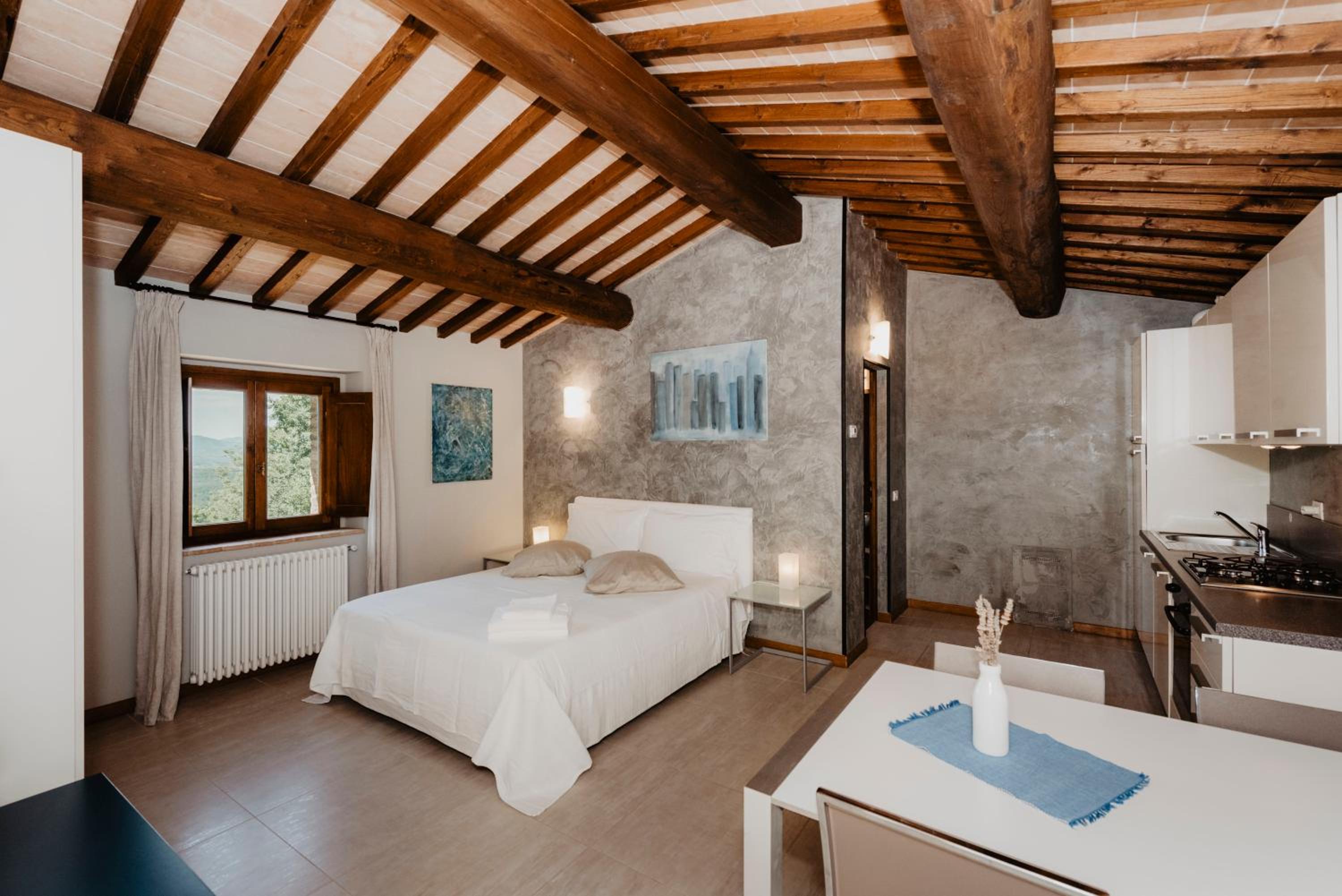 Studio Apartment with One Double Bed