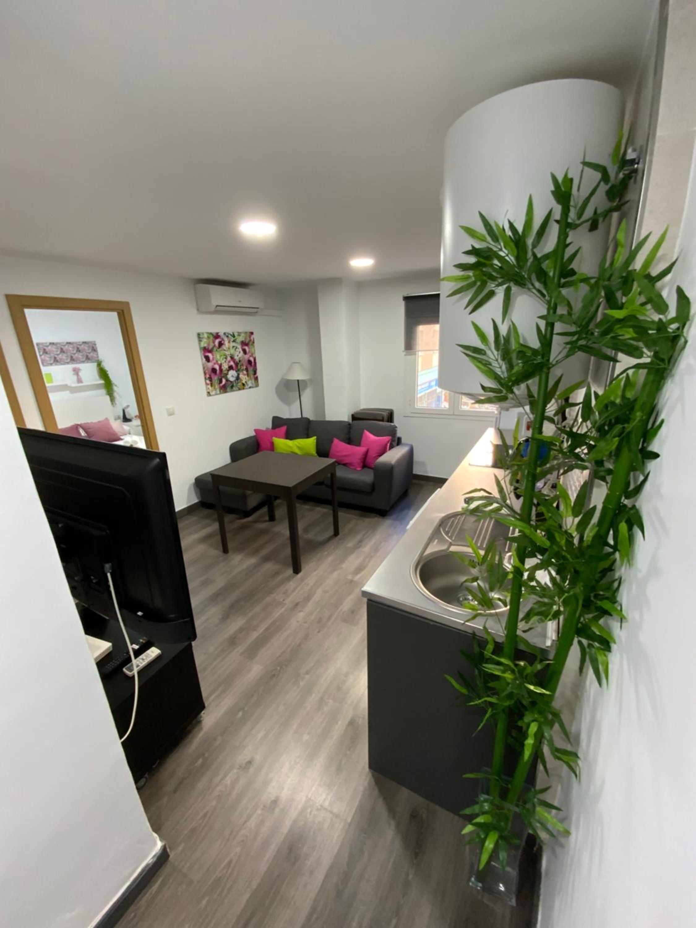 Apartamento de dos habitaciones