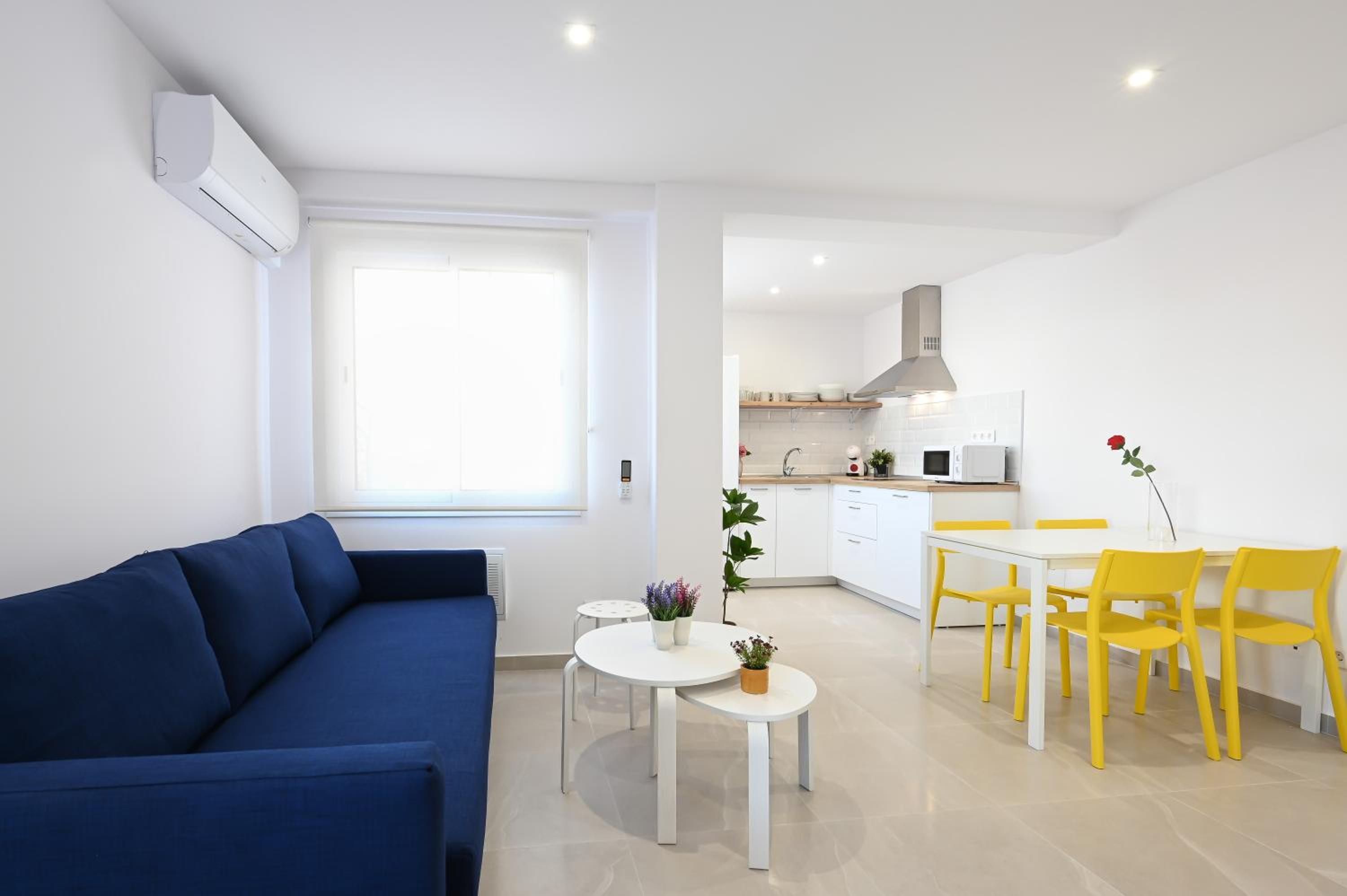 Apartamento de dos habitaciones