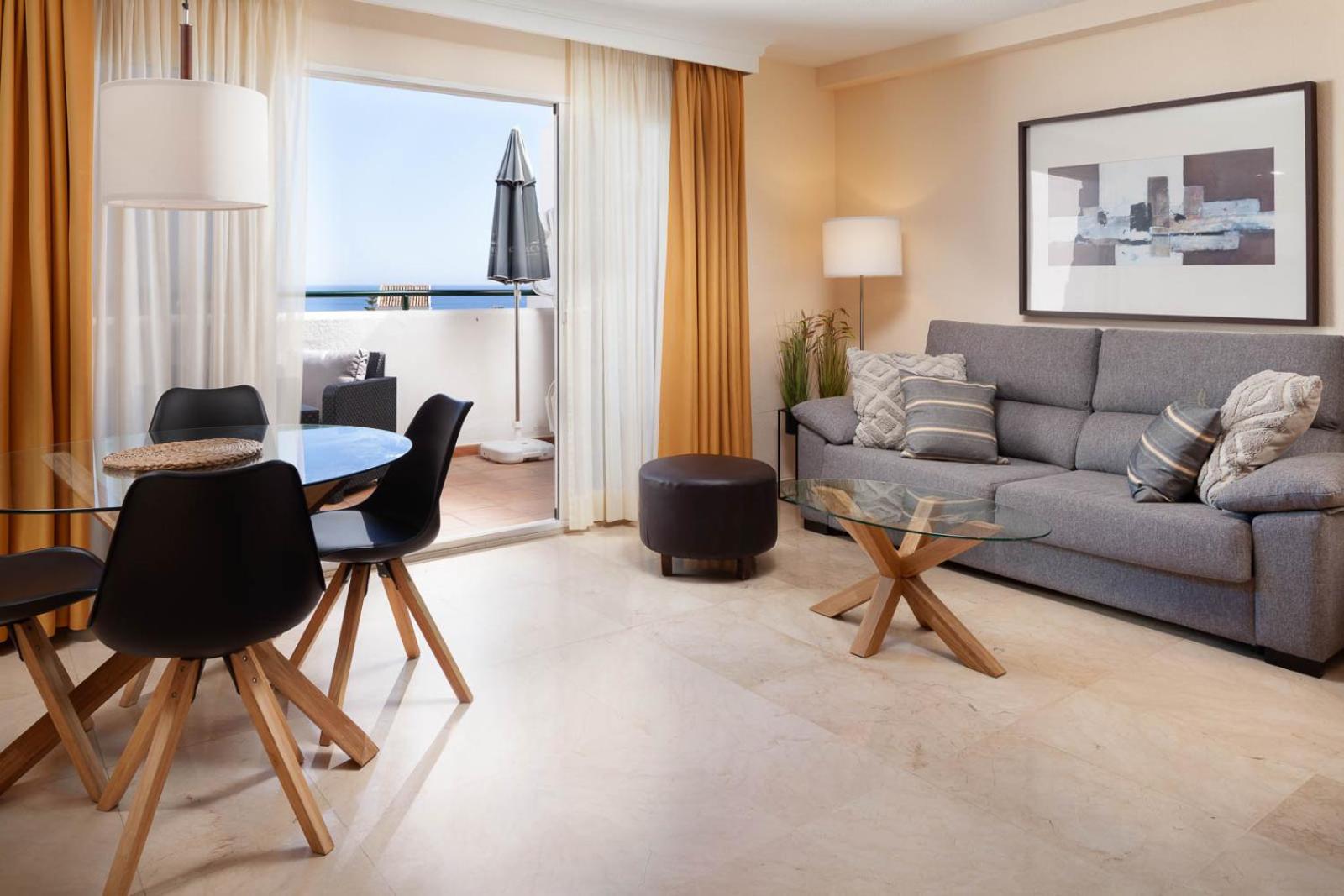 Apartamento con vista al mar