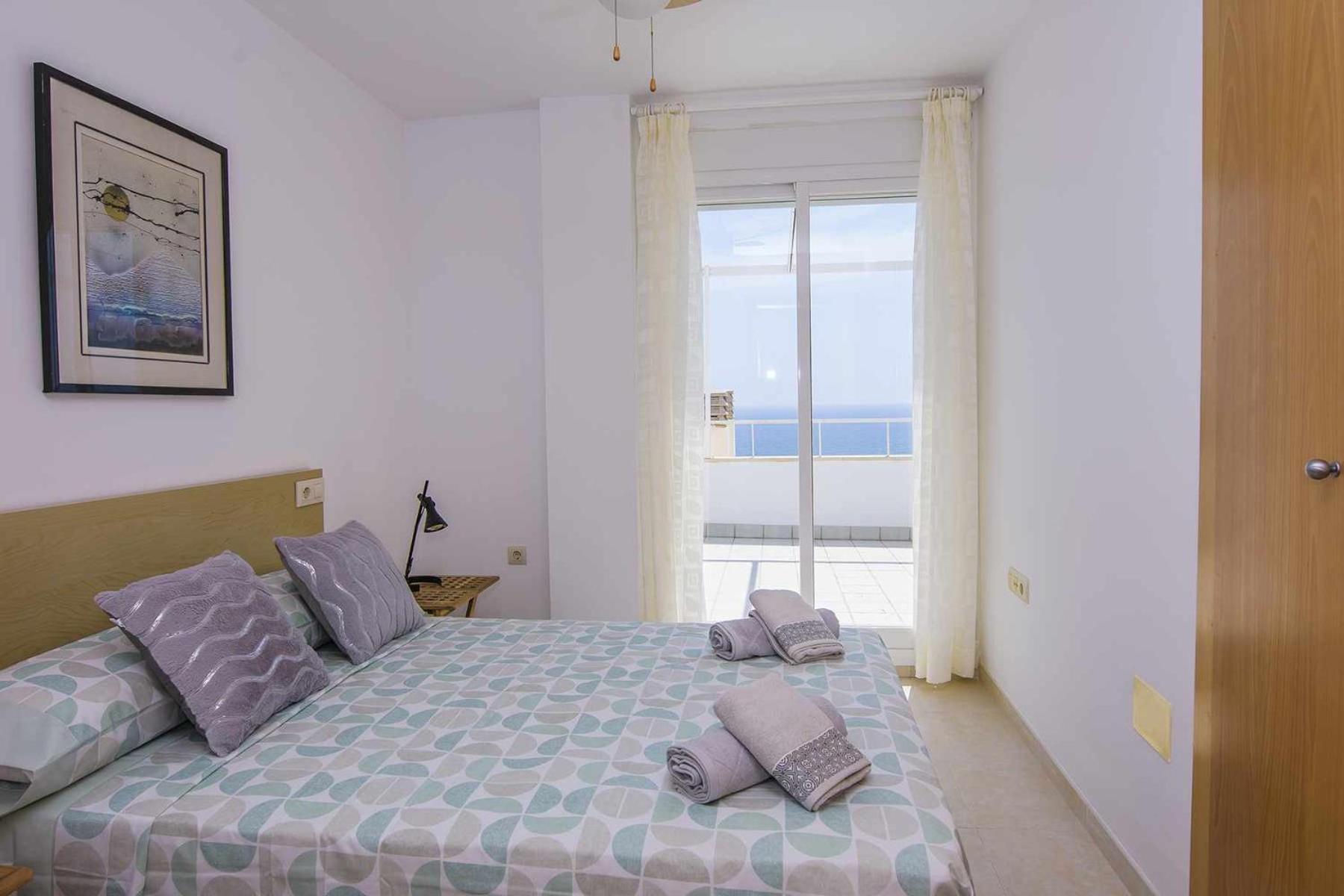 Apartamento con vista al mar