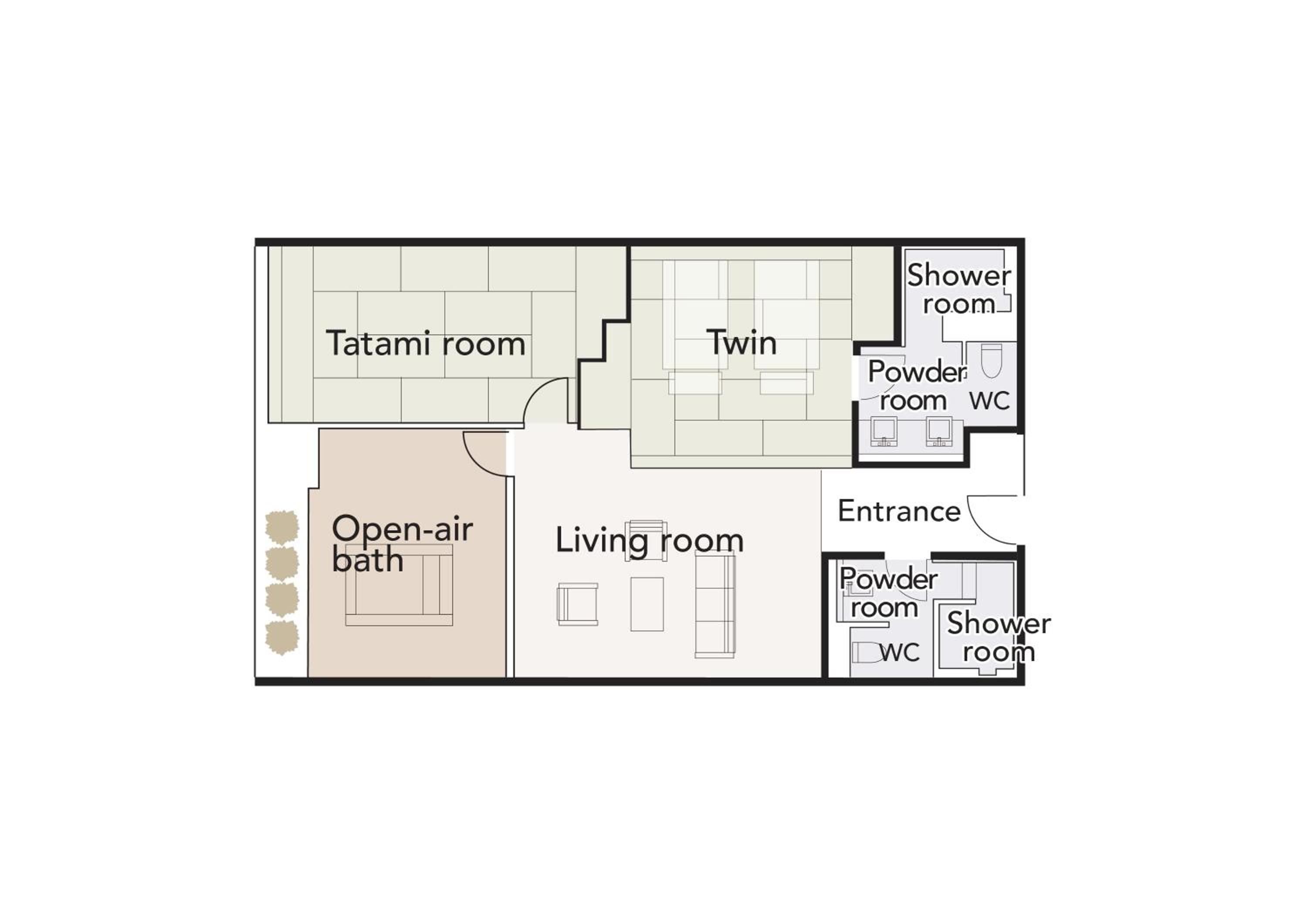 Suite with Tatami Area and Open-Air Bath - Hillside View - Photo 4