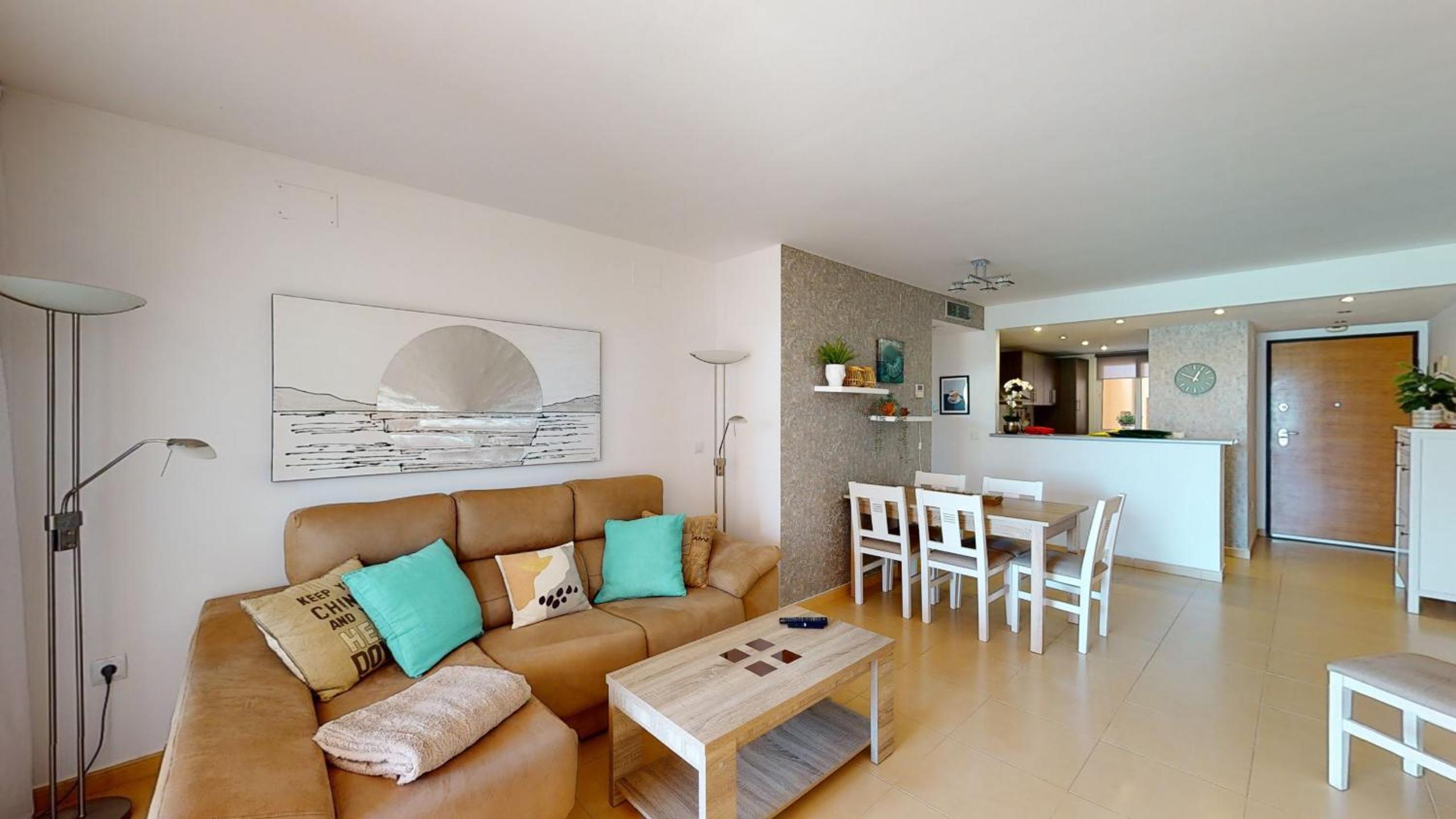 Apartamento de dos habitaciones