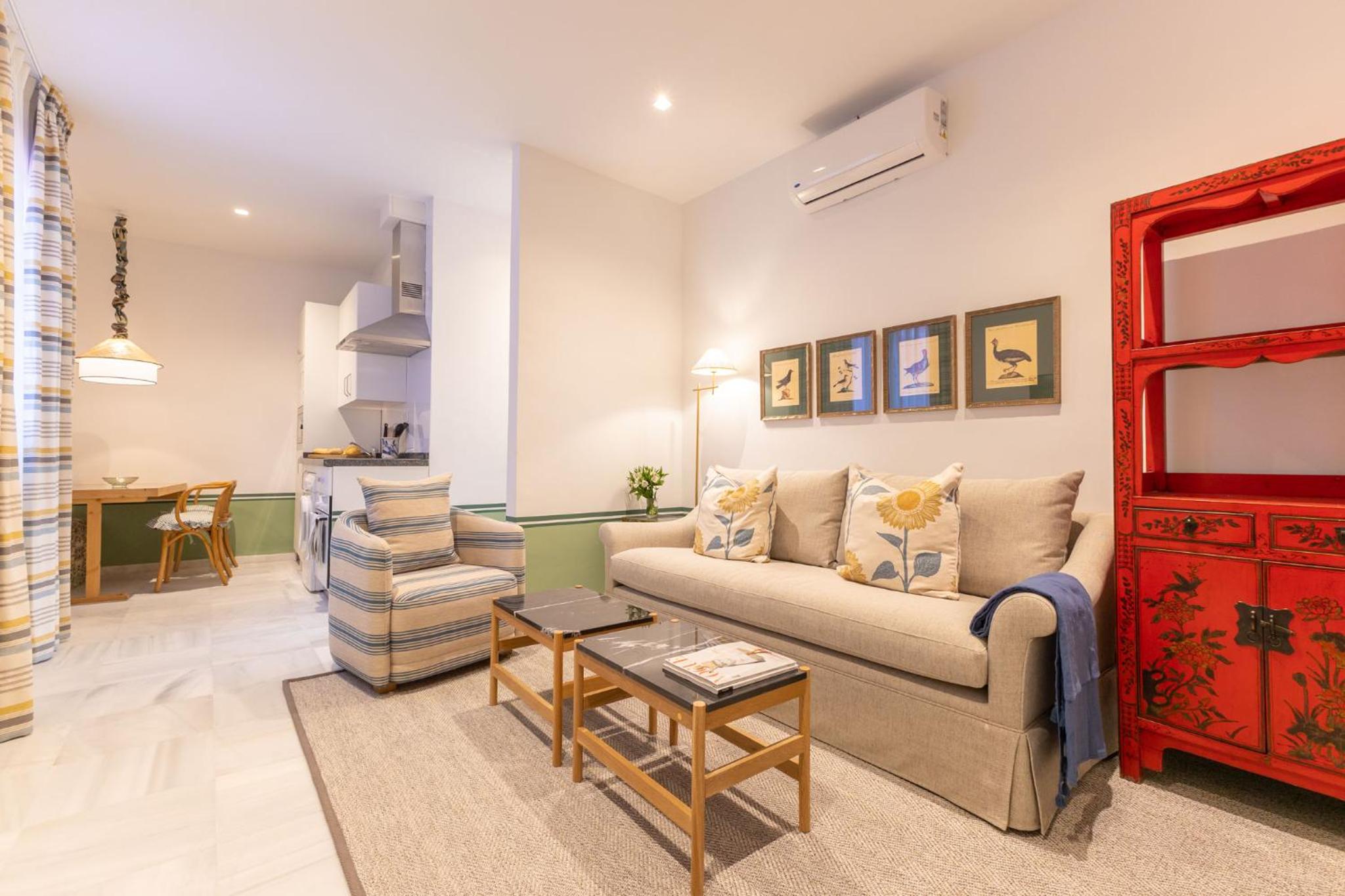 Apartamento de dos habitaciones