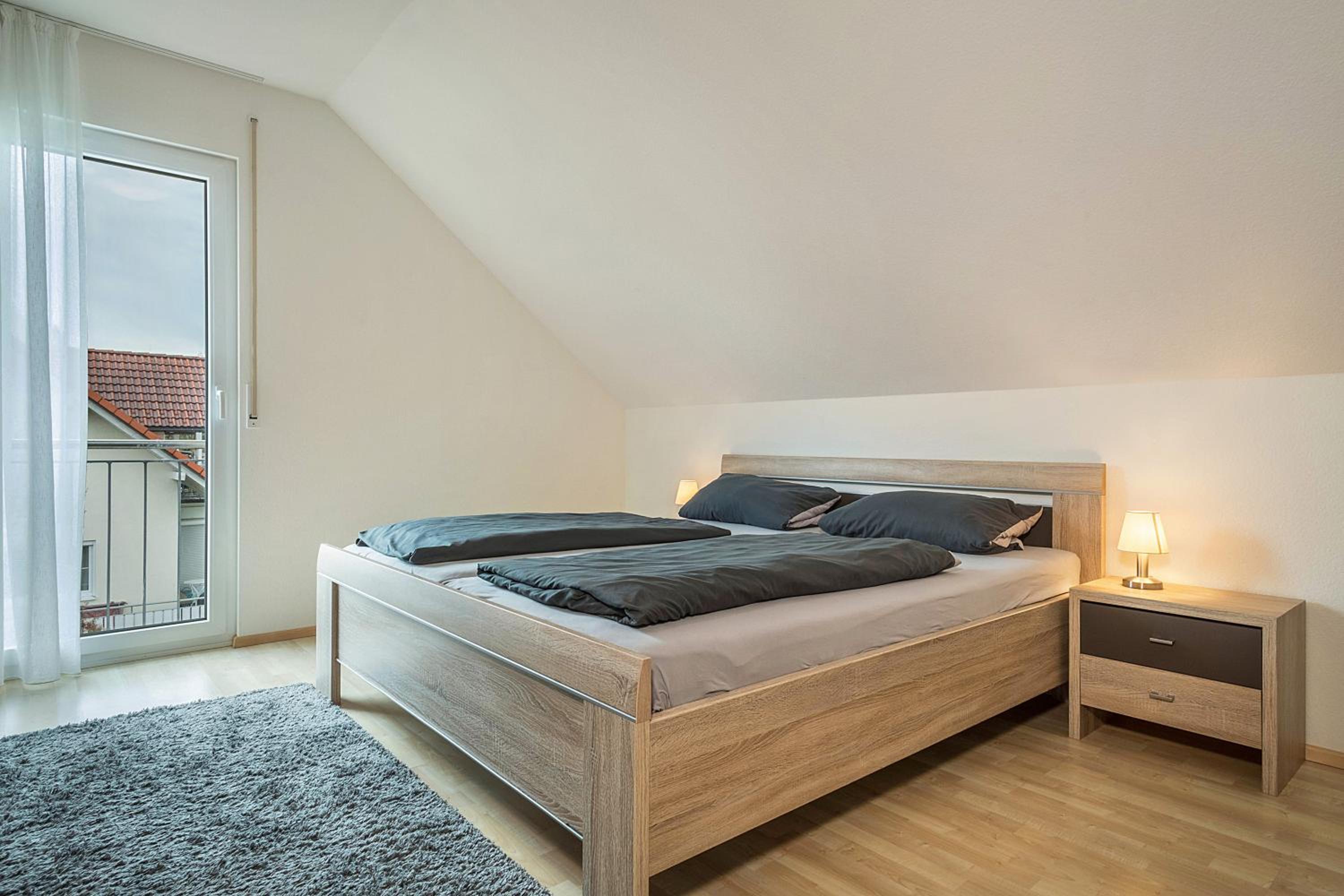 Two-Bedroom Deluxe Apartment with Garden View
