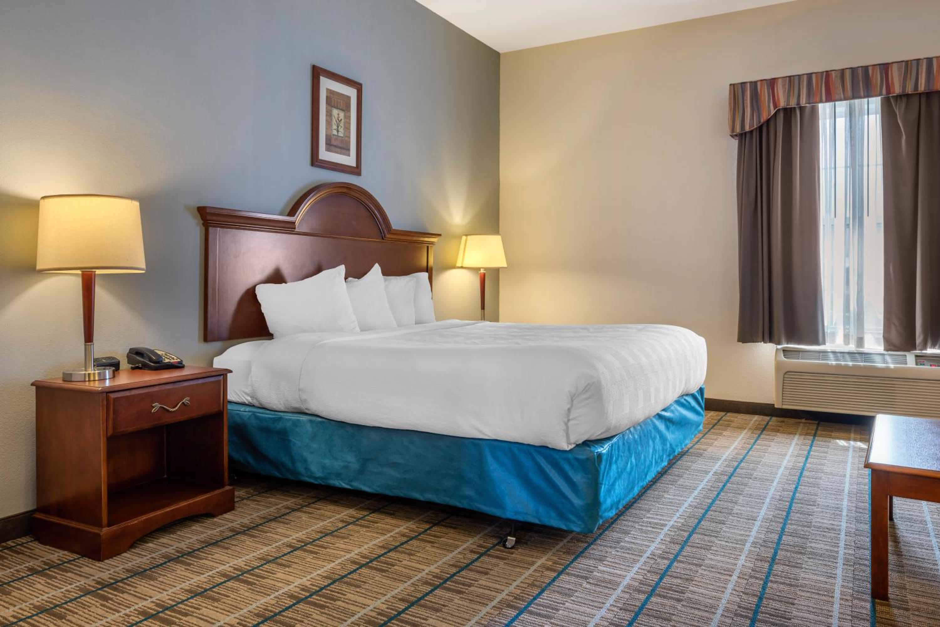 King Room with Roll-In Shower - Accessible/Non-Smoking