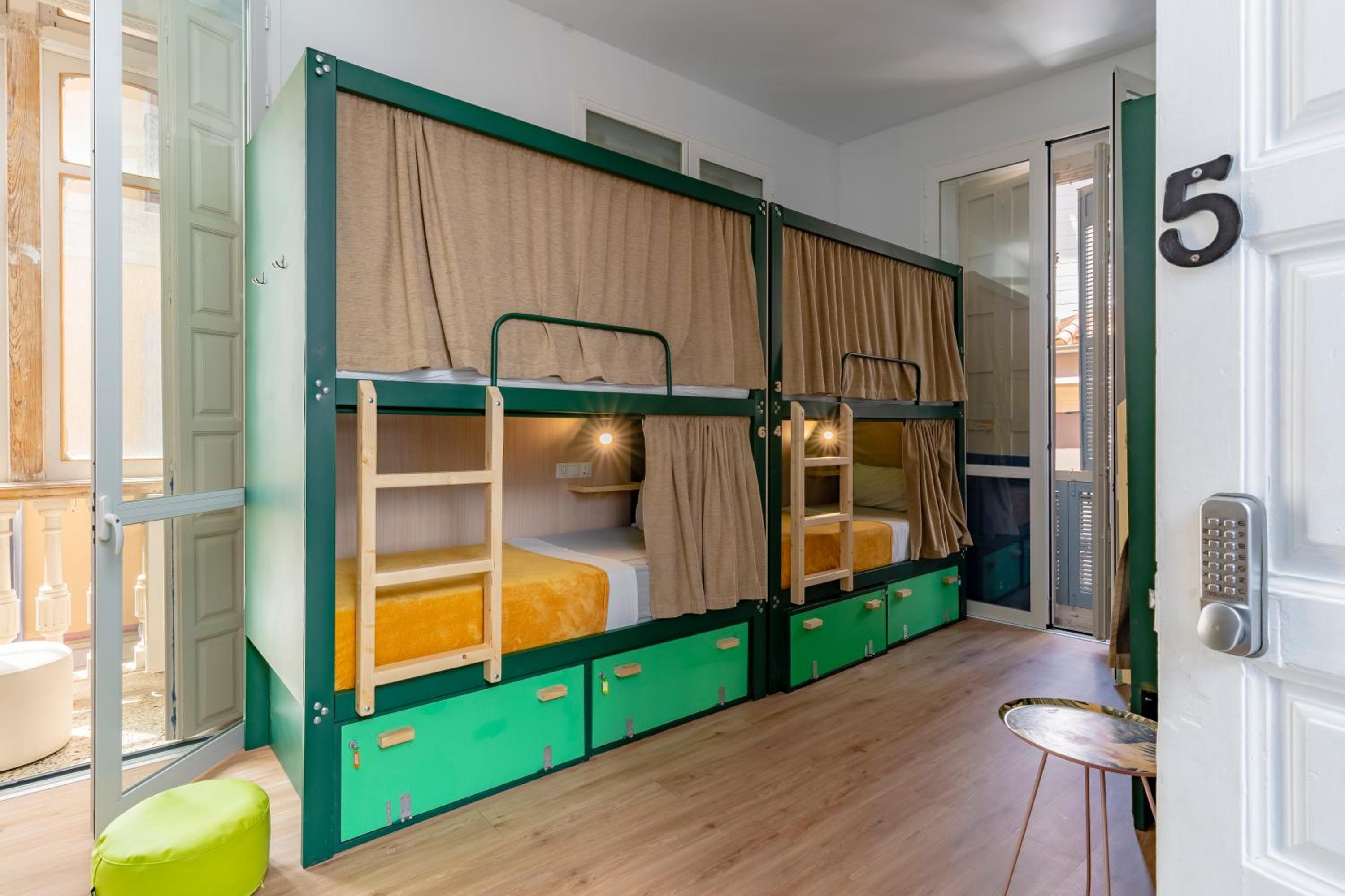 Bed in 8-Bed Female Dormitory Room