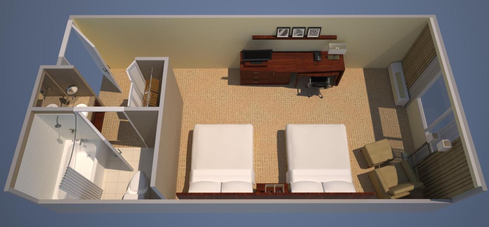 Queen Room with Two Queen Beds - Photo 1