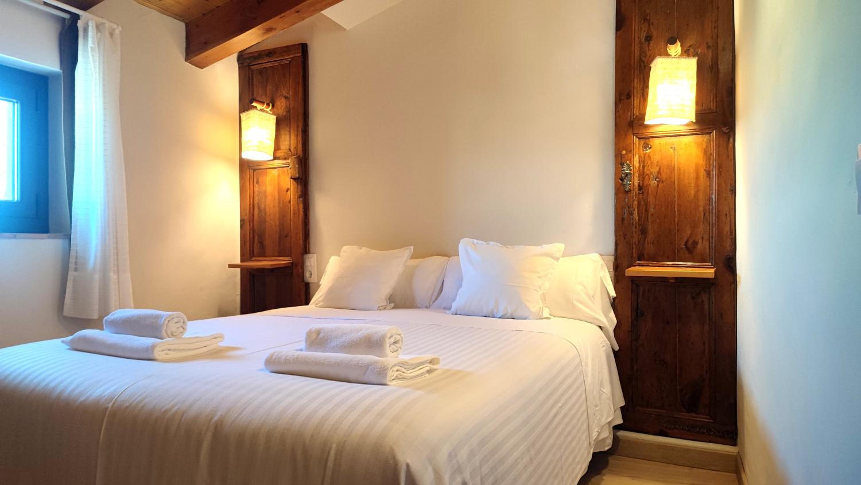 Apartamento con vista al jardín