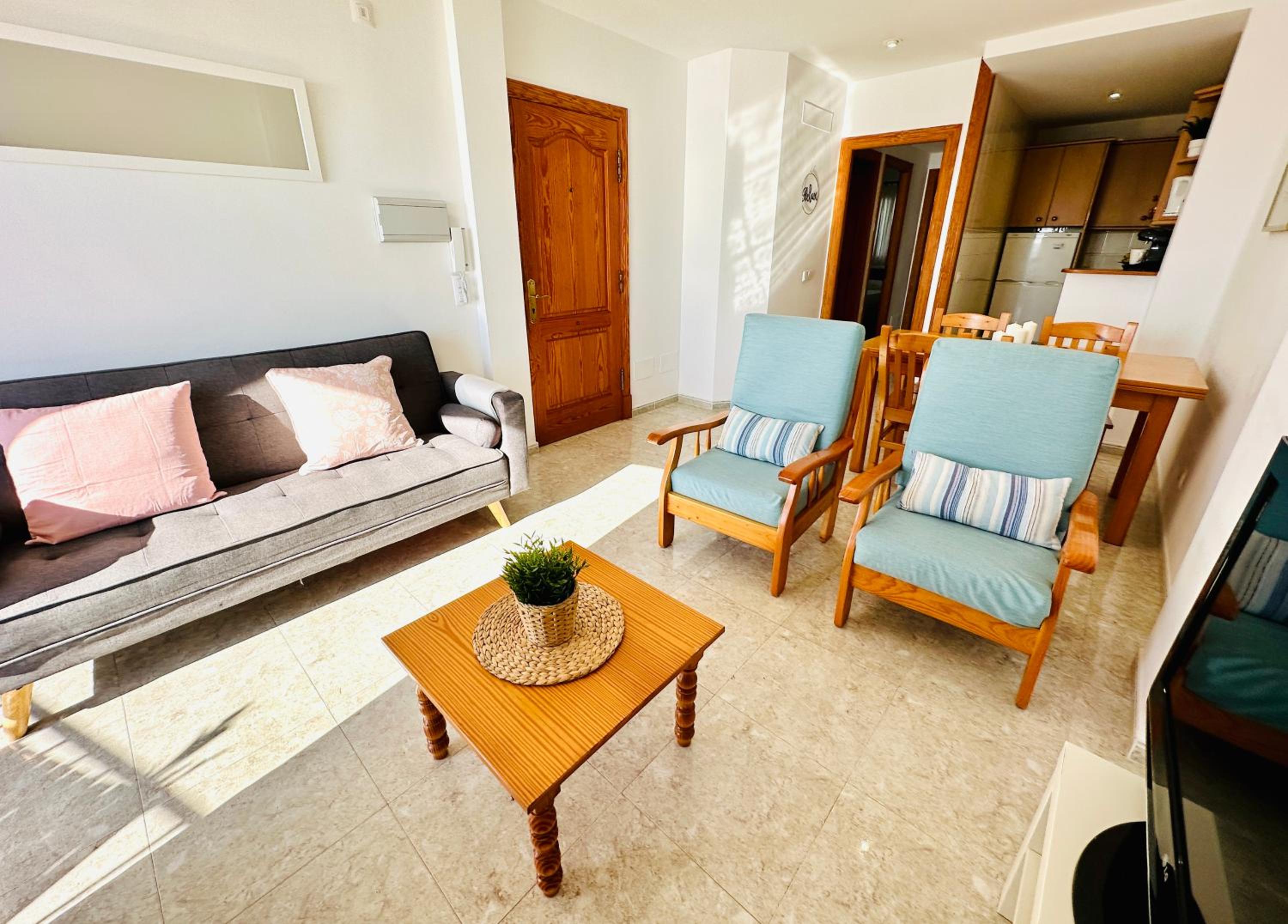 Apartamento de dos habitaciones