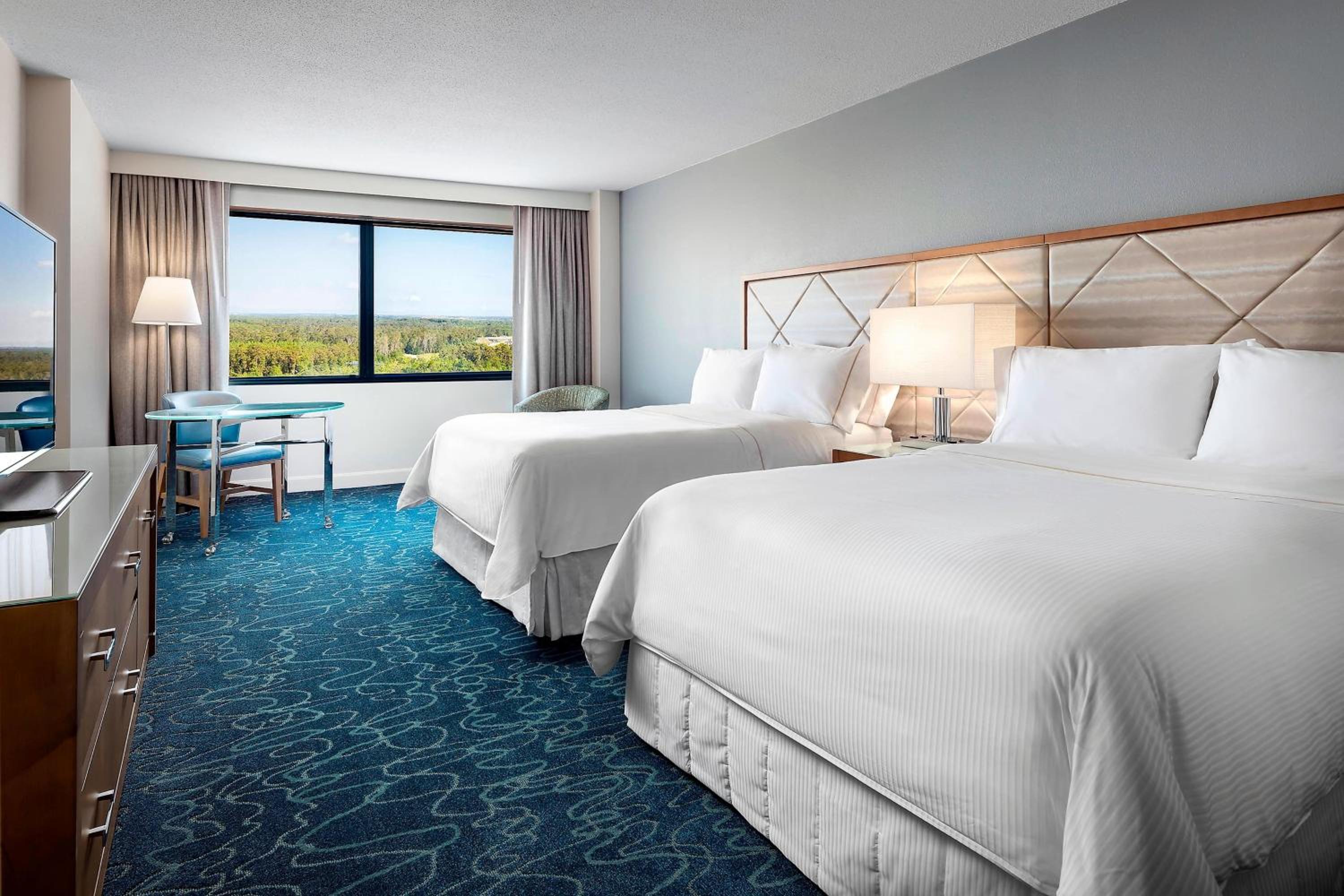 Resort View, Guest room, 2 Double, Resort view (Includes Early Entry To Disney Theme Parks)