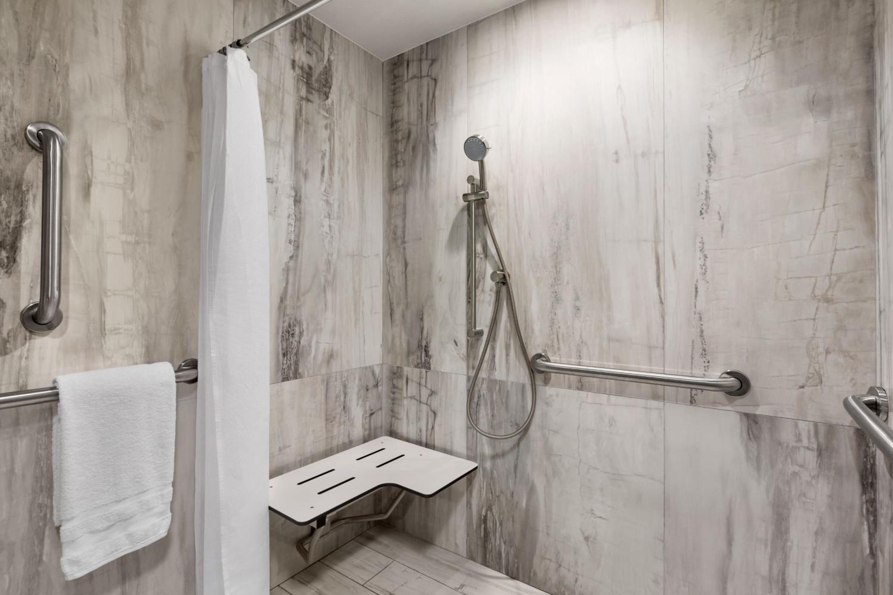 Classic King Room with Roll-in Shower - Mobility and Hearing Accessible