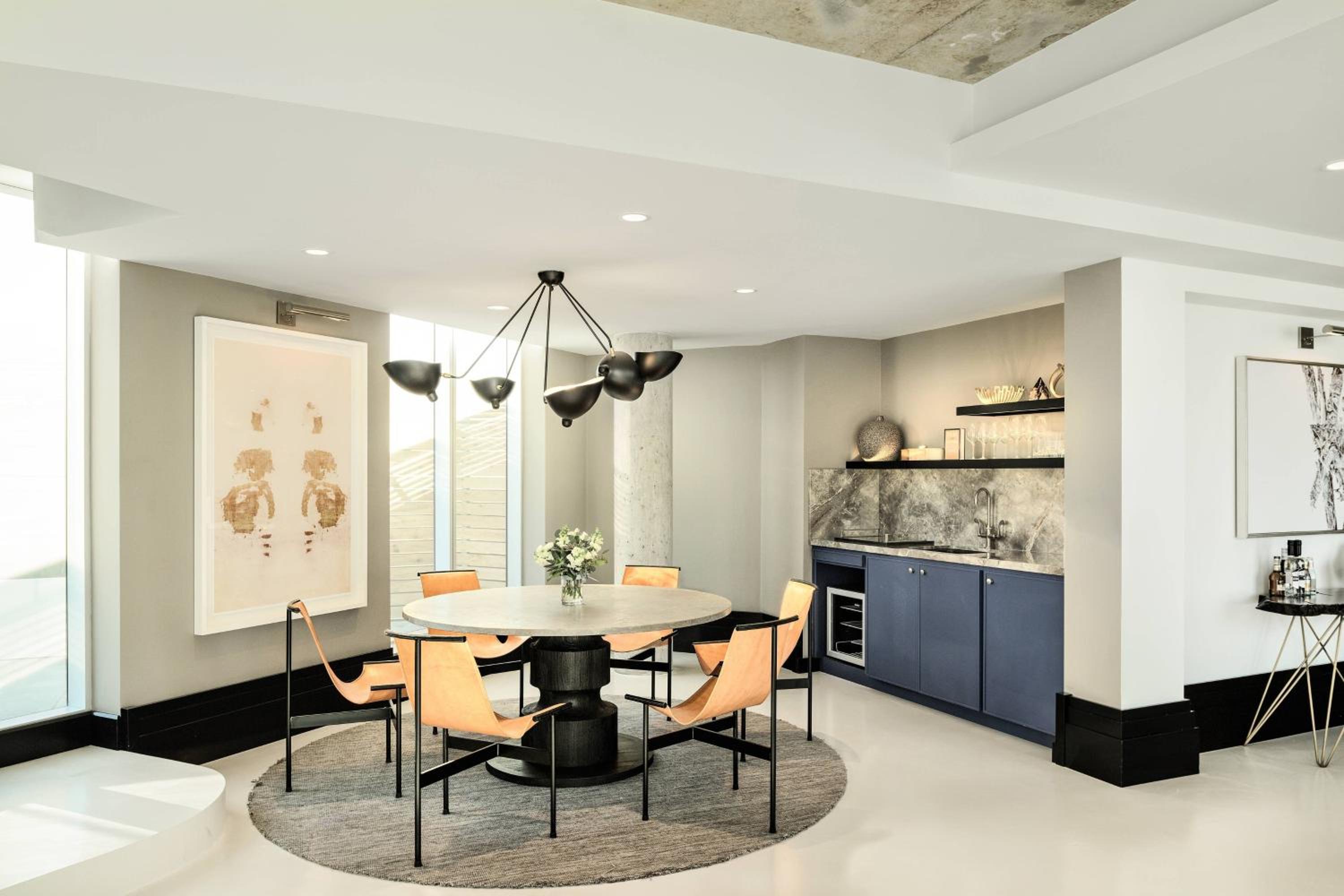 One-Bedroom Bi-level King Suite with Stadium View