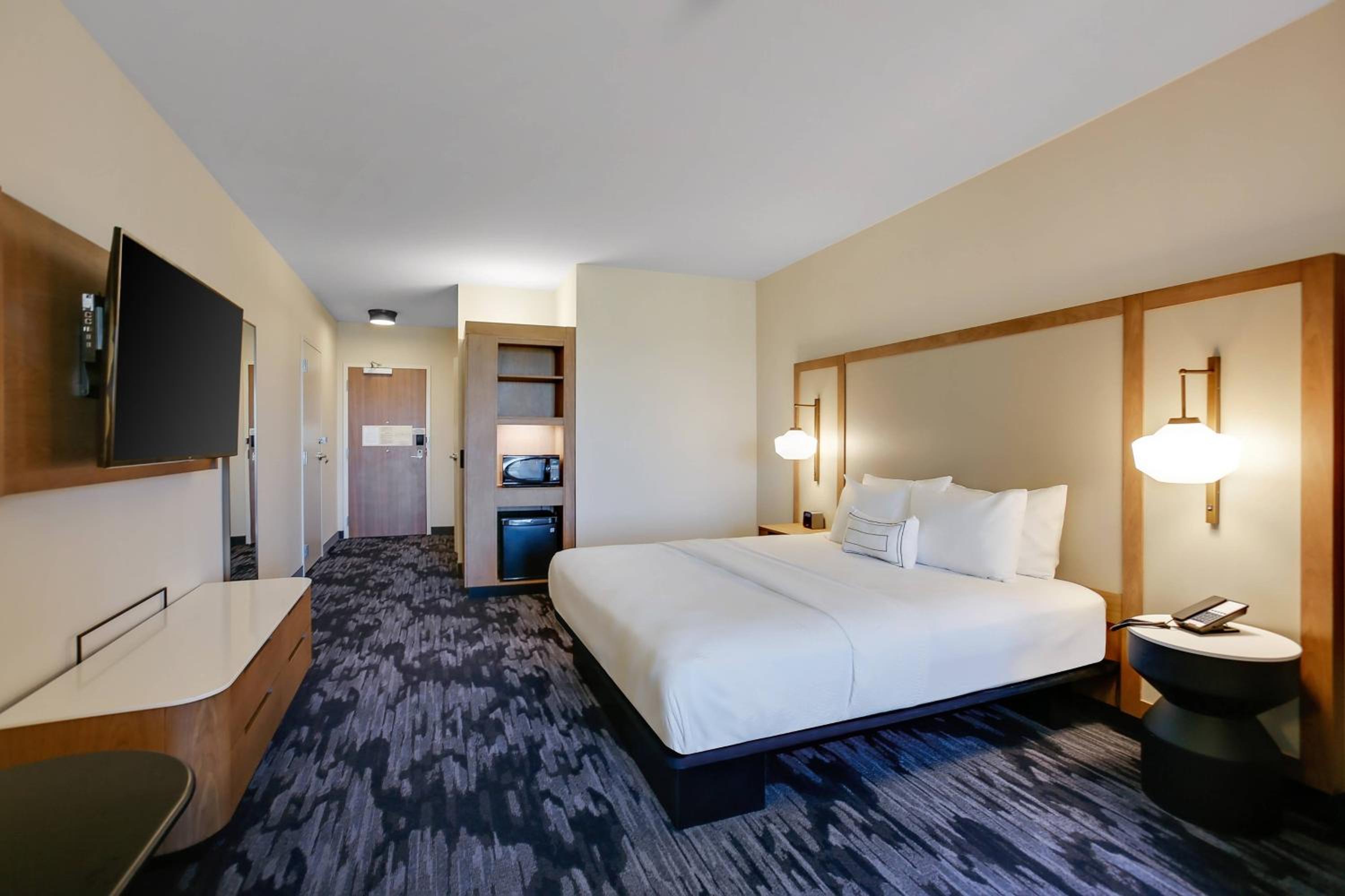 King Suite with Sofa Bed and Roll-in Shower - Mobility and Hearing Accessible