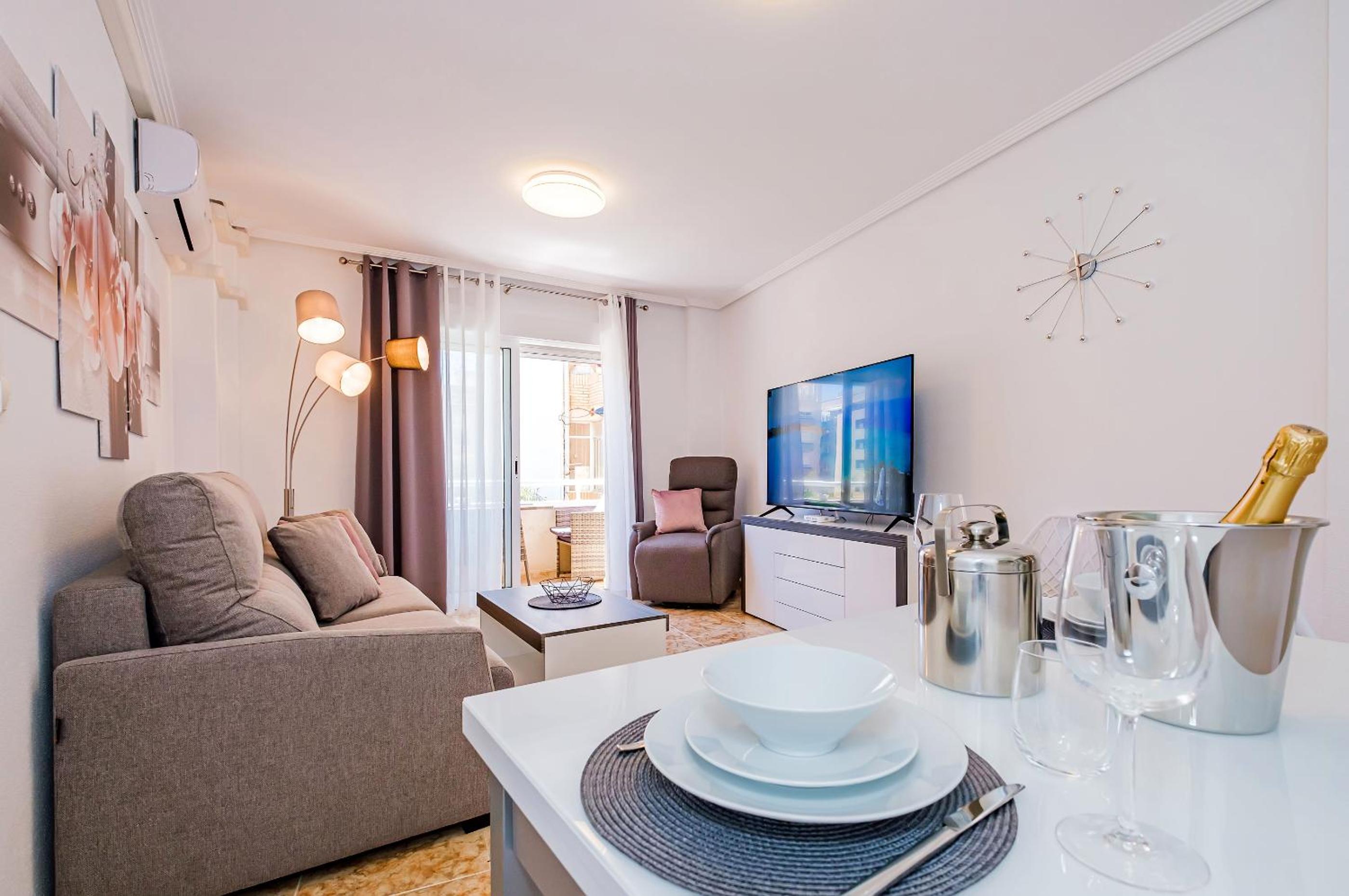 Apartamento con vista al mar