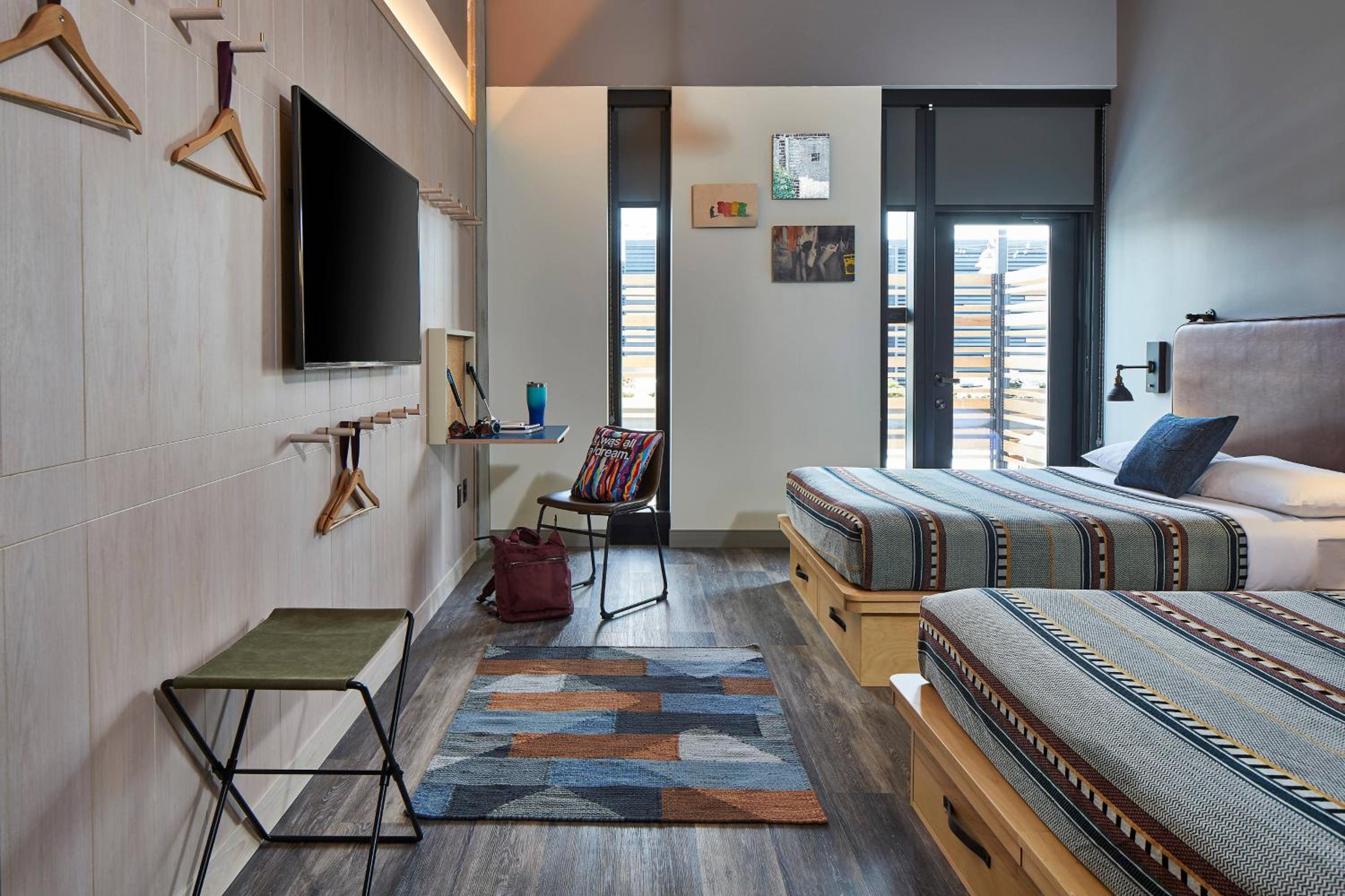 Queen Room with Two Queen Beds and Private Terrace